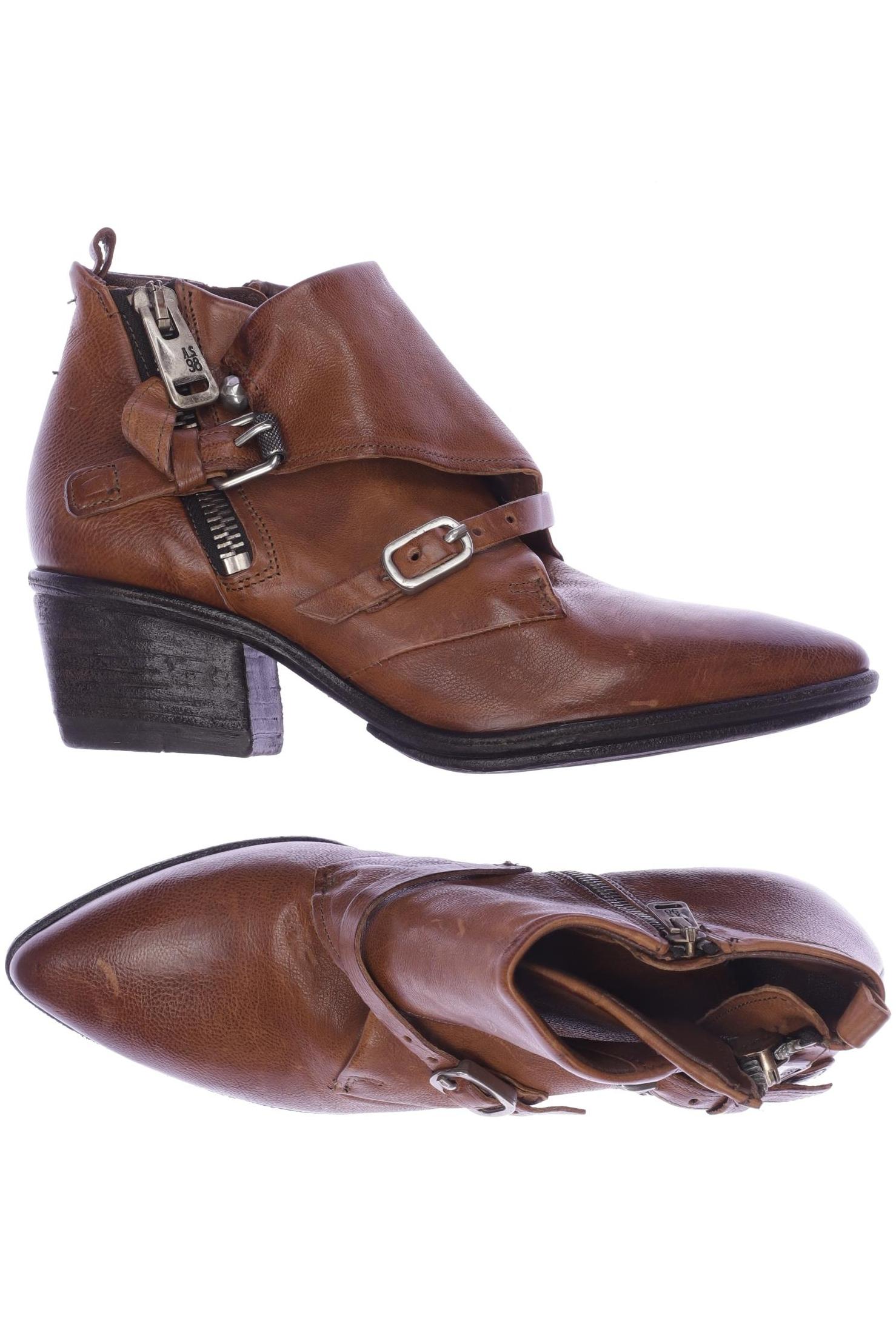 

A.s.98 Damen Stiefelette, braun, Gr. 39