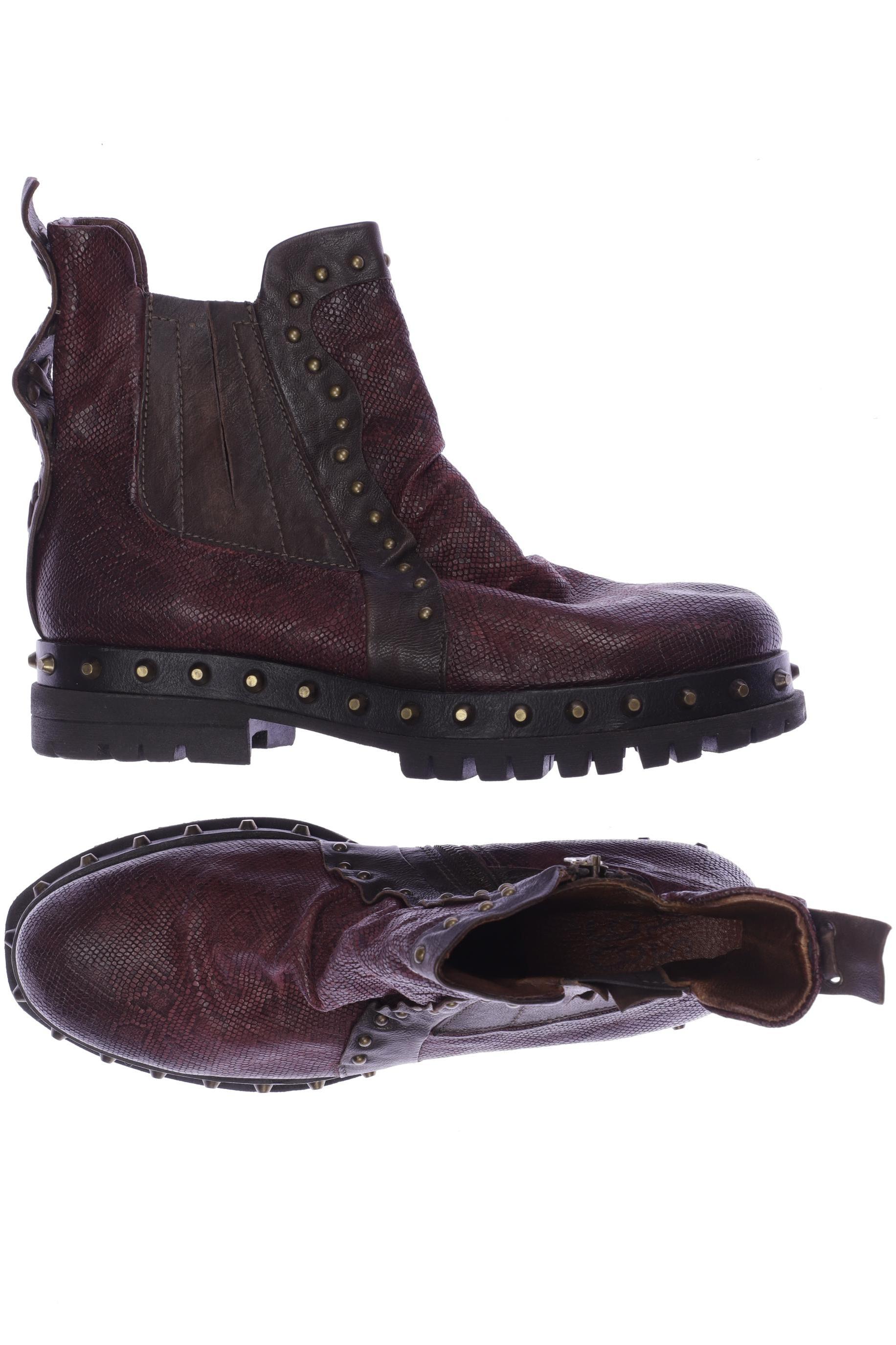 

A.s.98 Damen Stiefelette, bordeaux, Gr. 41