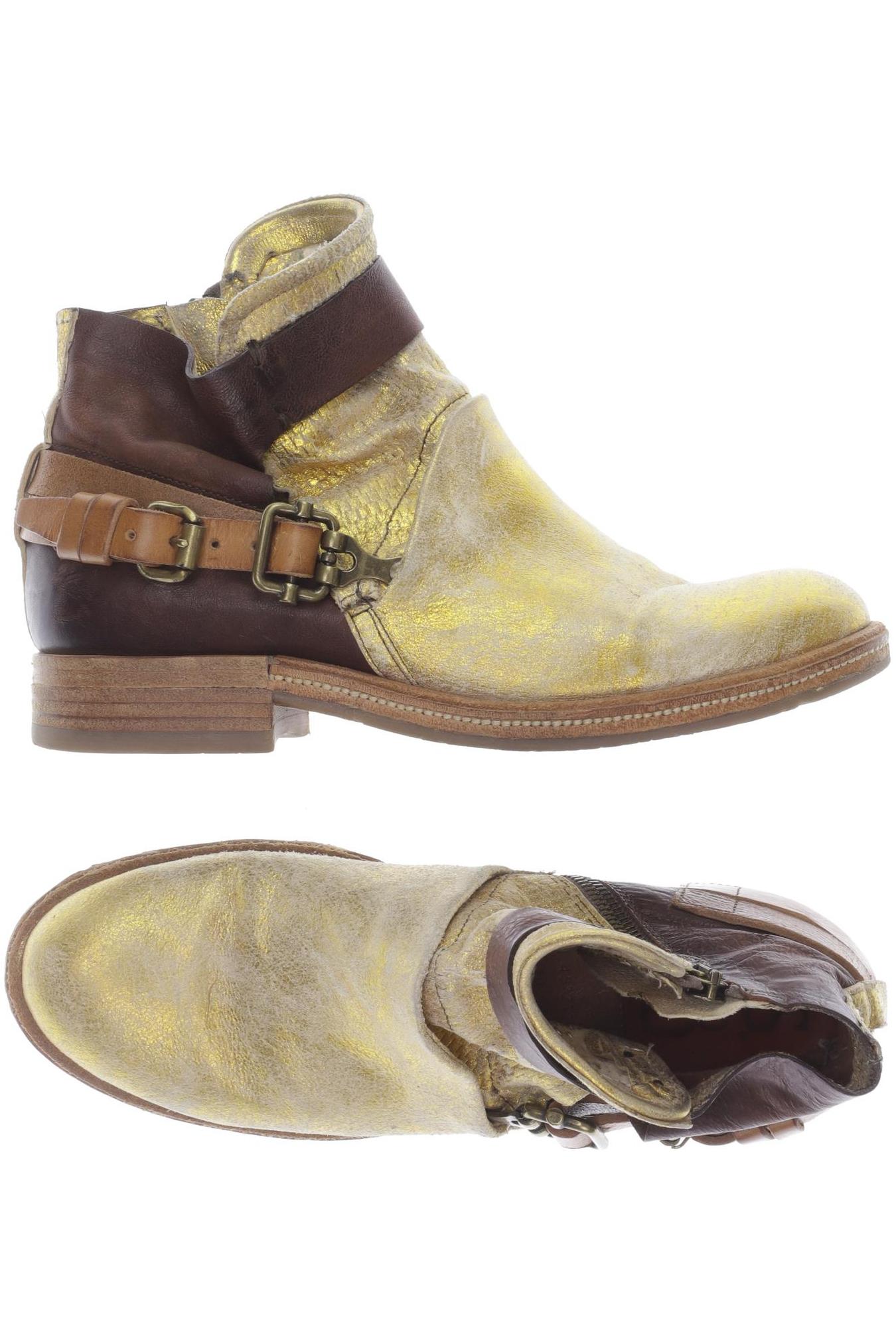 

A.S.98 Damen Stiefelette, gelb