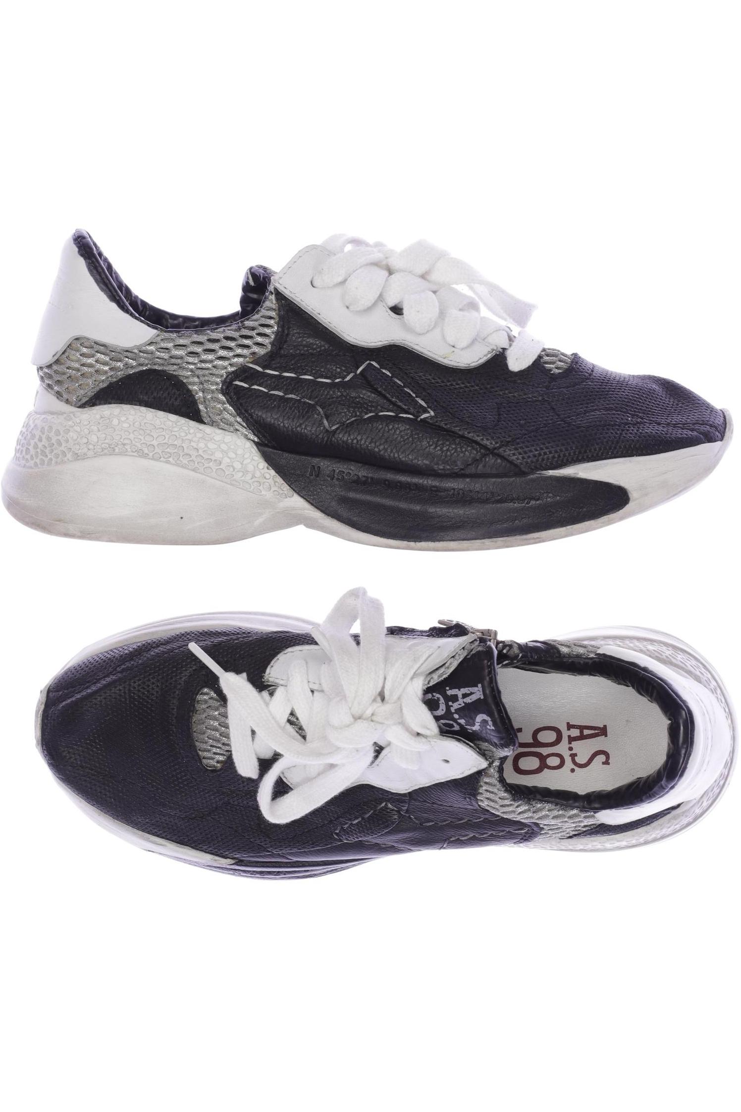 

A.s.98 Damen Sneakers, schwarz, Gr. 38