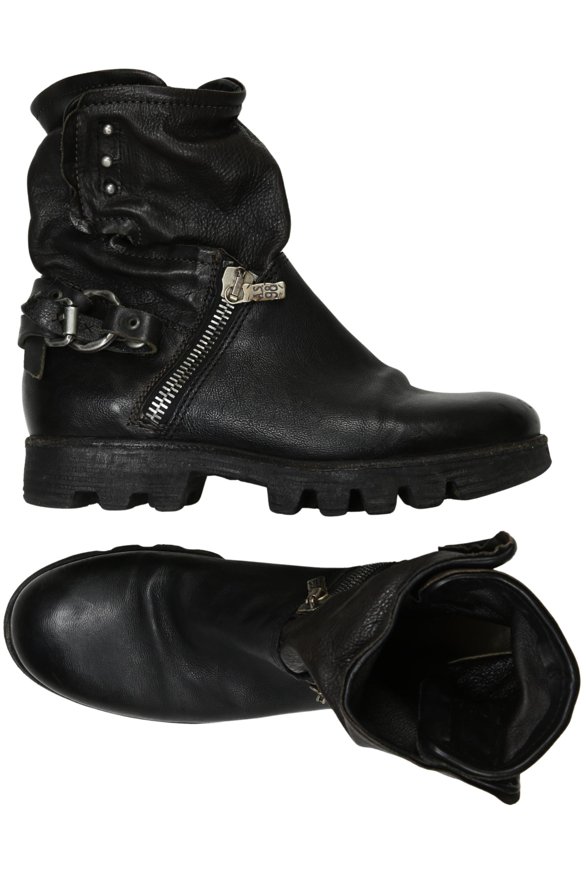 

A.s.98 Damen Stiefelette, schwarz, Gr. 39