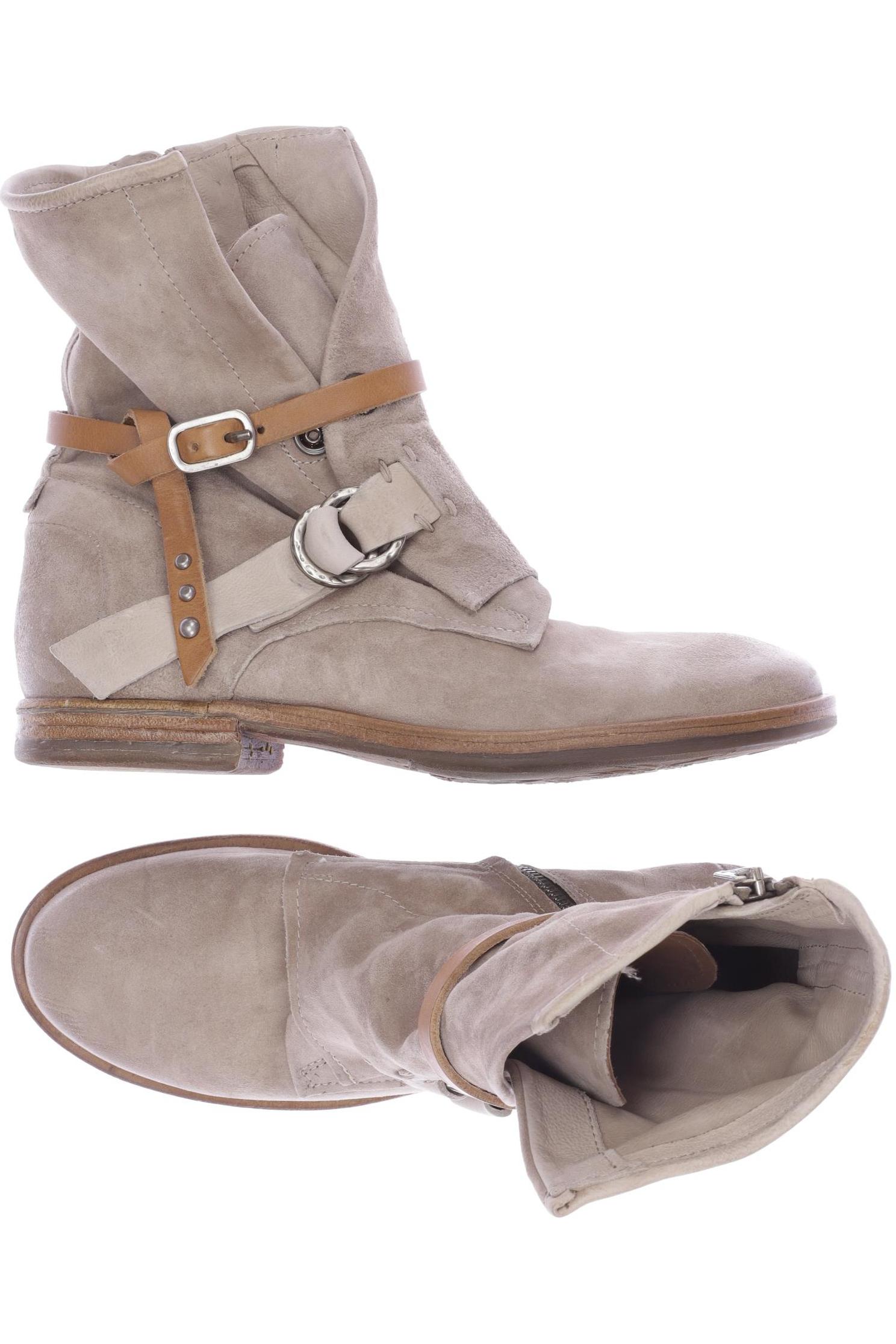 

A.s.98 Damen Stiefelette, beige, Gr. 39