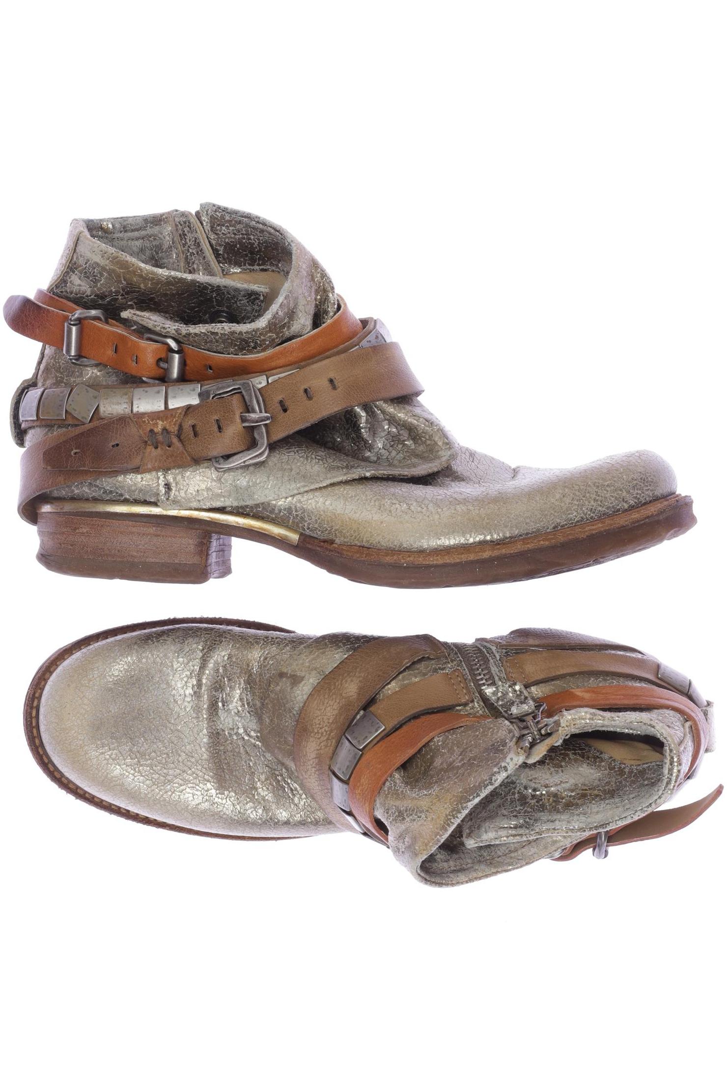 

A.s.98 Damen Stiefelette, gold, Gr. 41