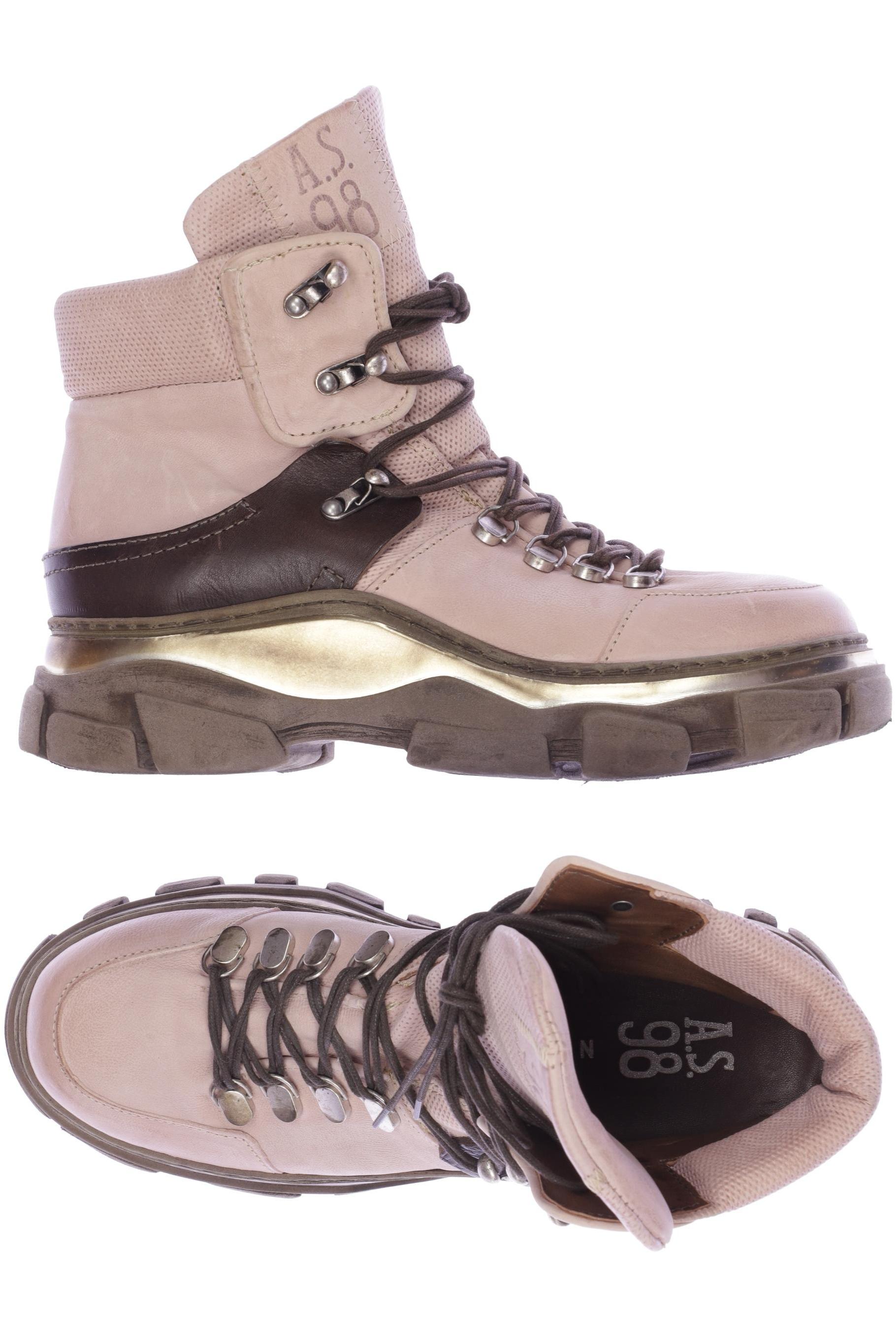 

A.s.98 Damen Stiefelette, pink, Gr. 40