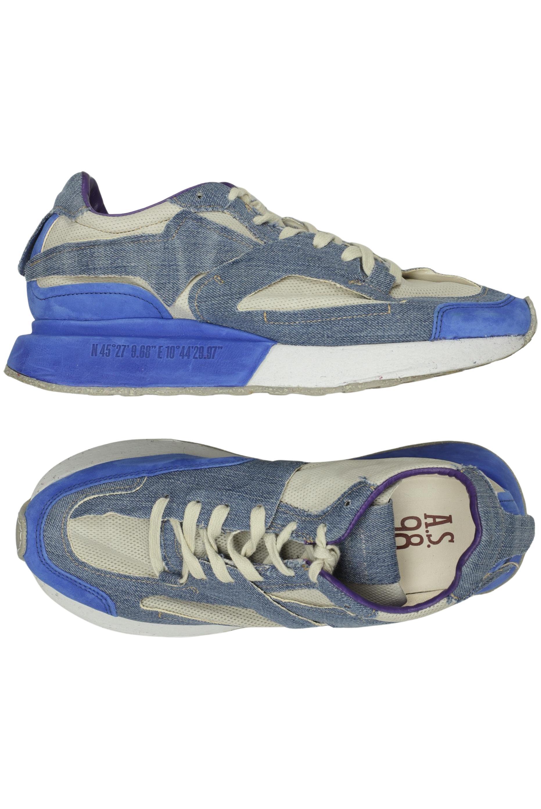 

A.s.98 Damen Sneakers, blau, Gr. 42
