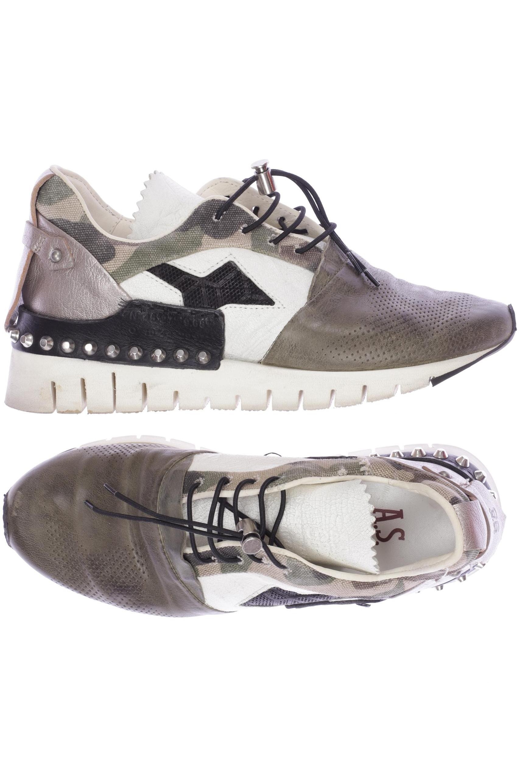 

A.s.98 Damen Sneakers, grün, Gr. 38