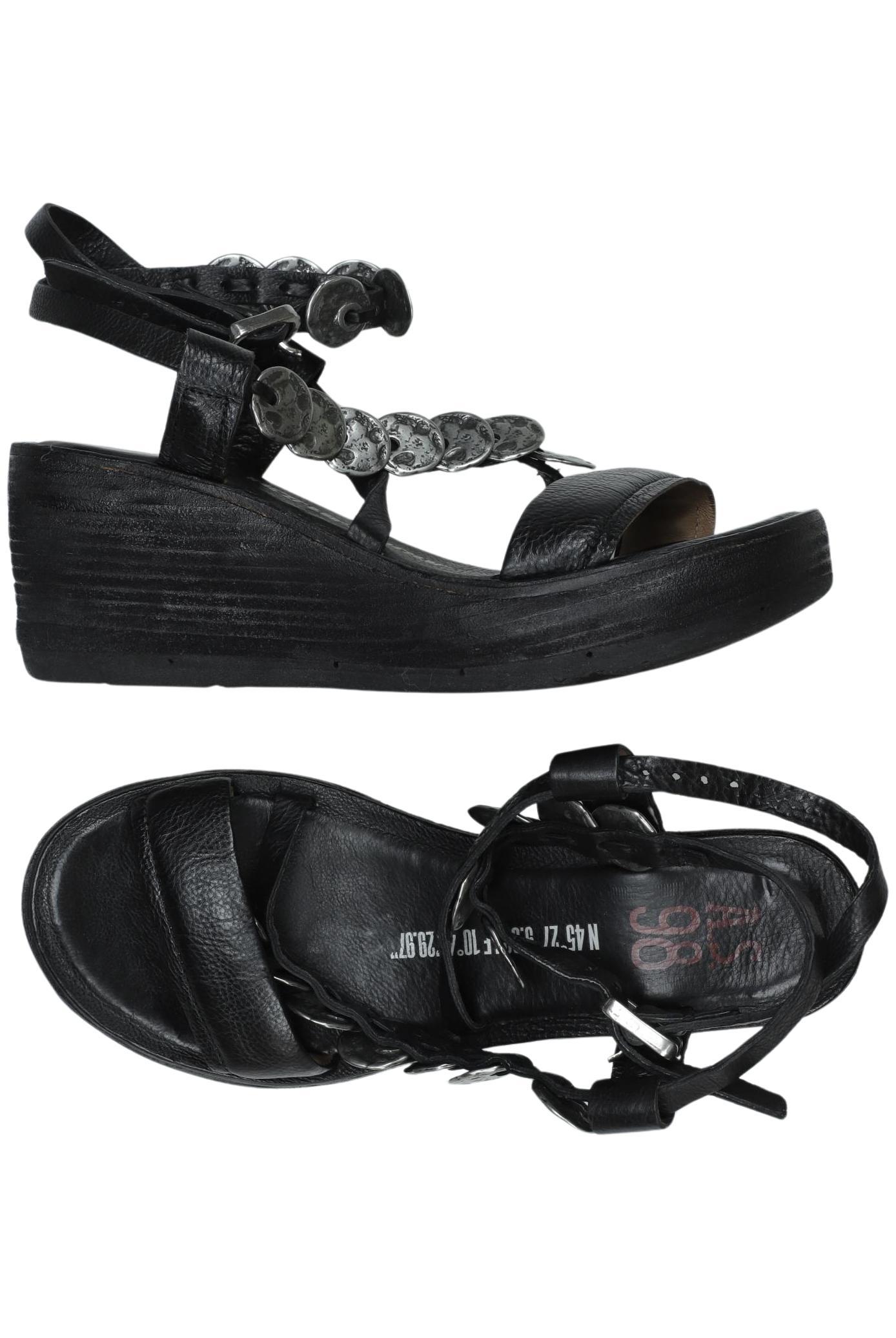 

A.s.98 Damen Sandale, schwarz, Gr. 39