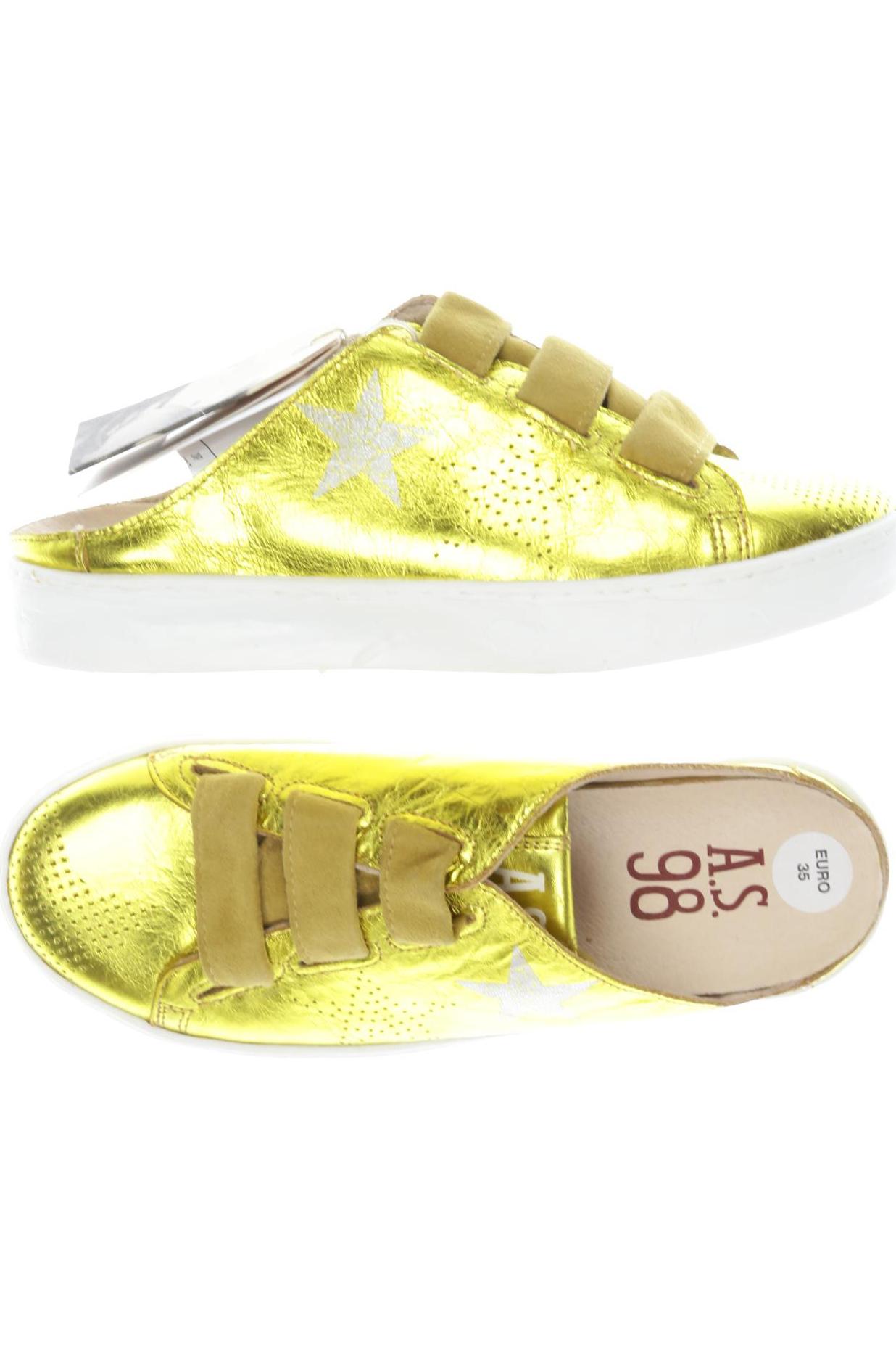 

A.s.98 Damen Sneakers, gold, Gr. 35
