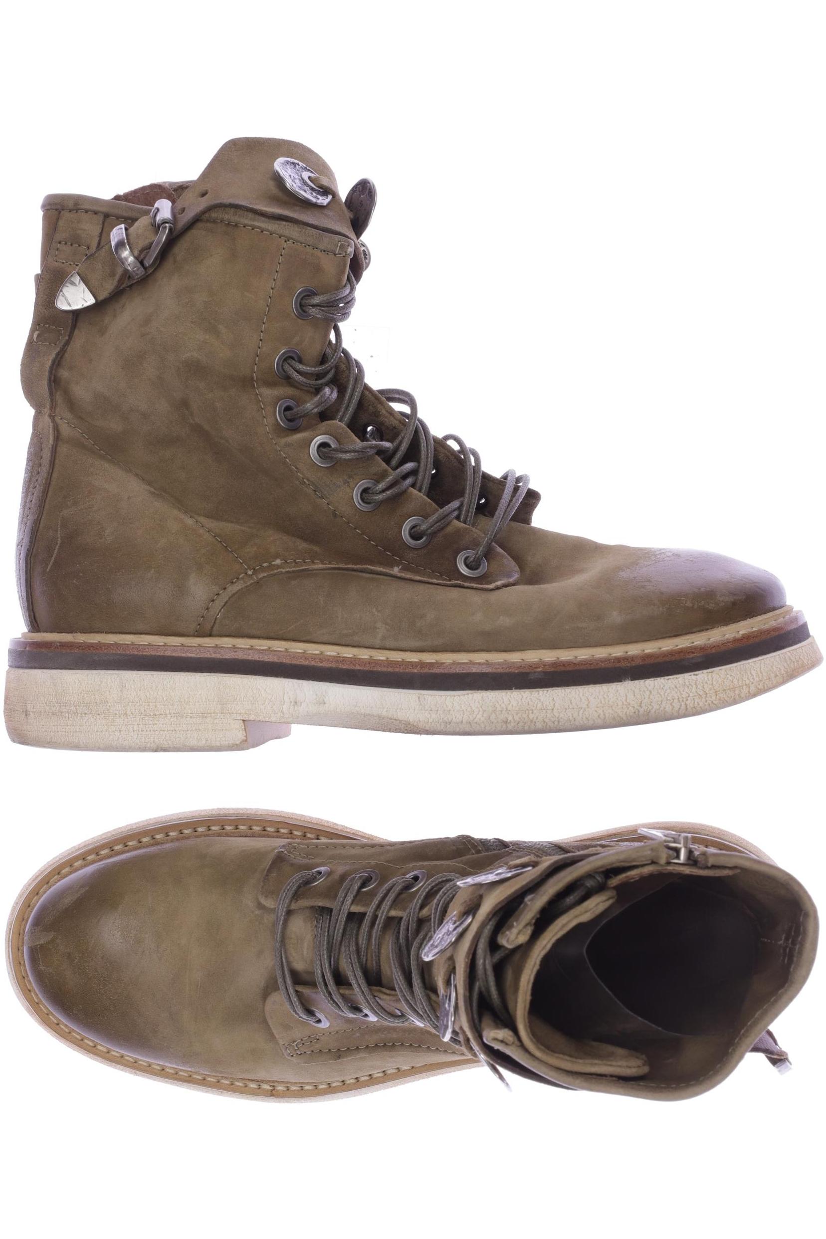 

A.s.98 Damen Stiefelette, grün, Gr. 40