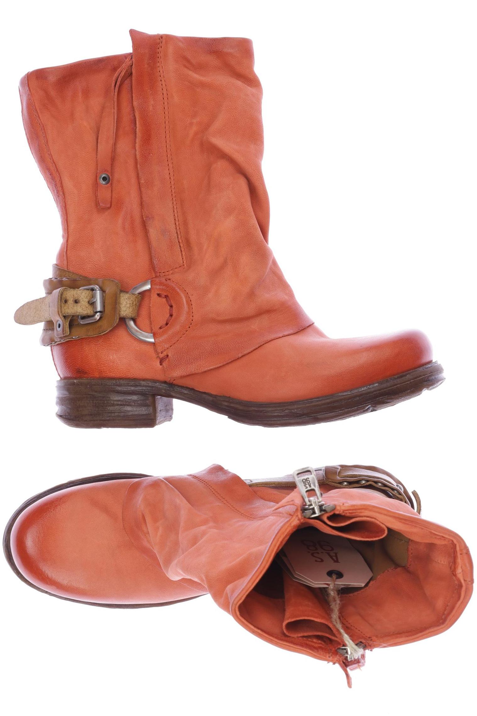 

A.S. 98 Damen Stiefelette, orange