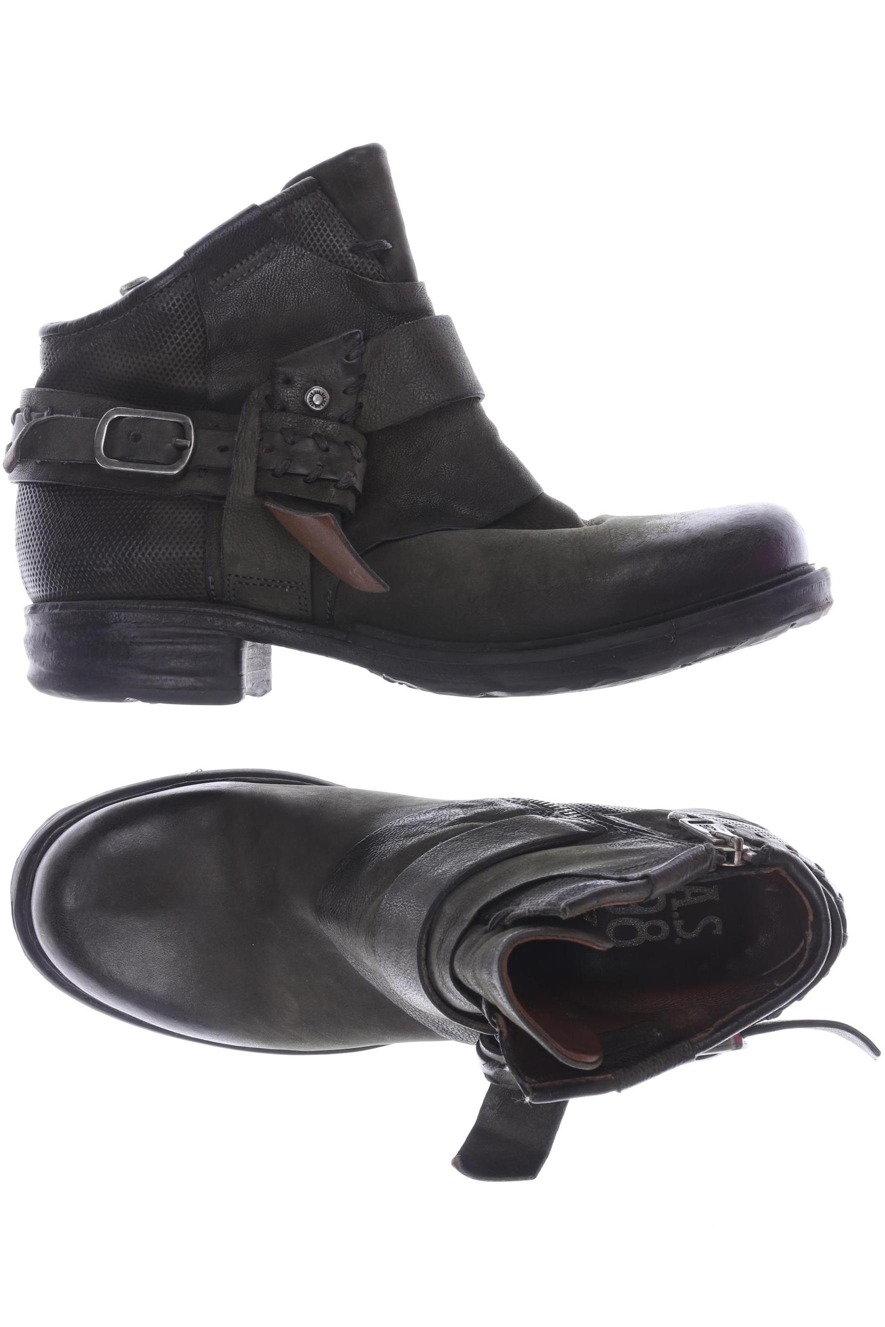 

A.s.98 Damen Stiefelette, grün, Gr. 38