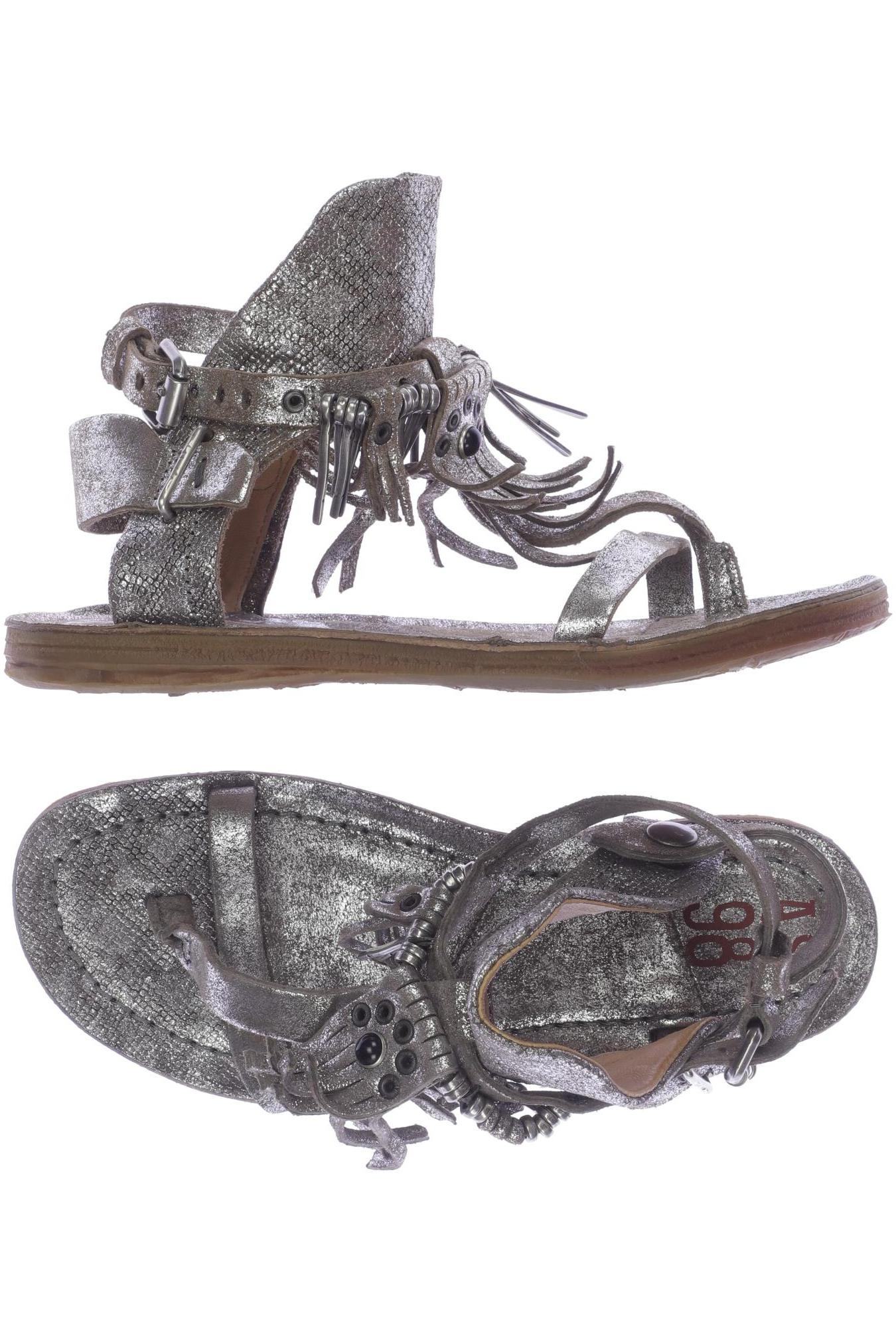 

A.s.98 Damen Sandale, silber, Gr. 36