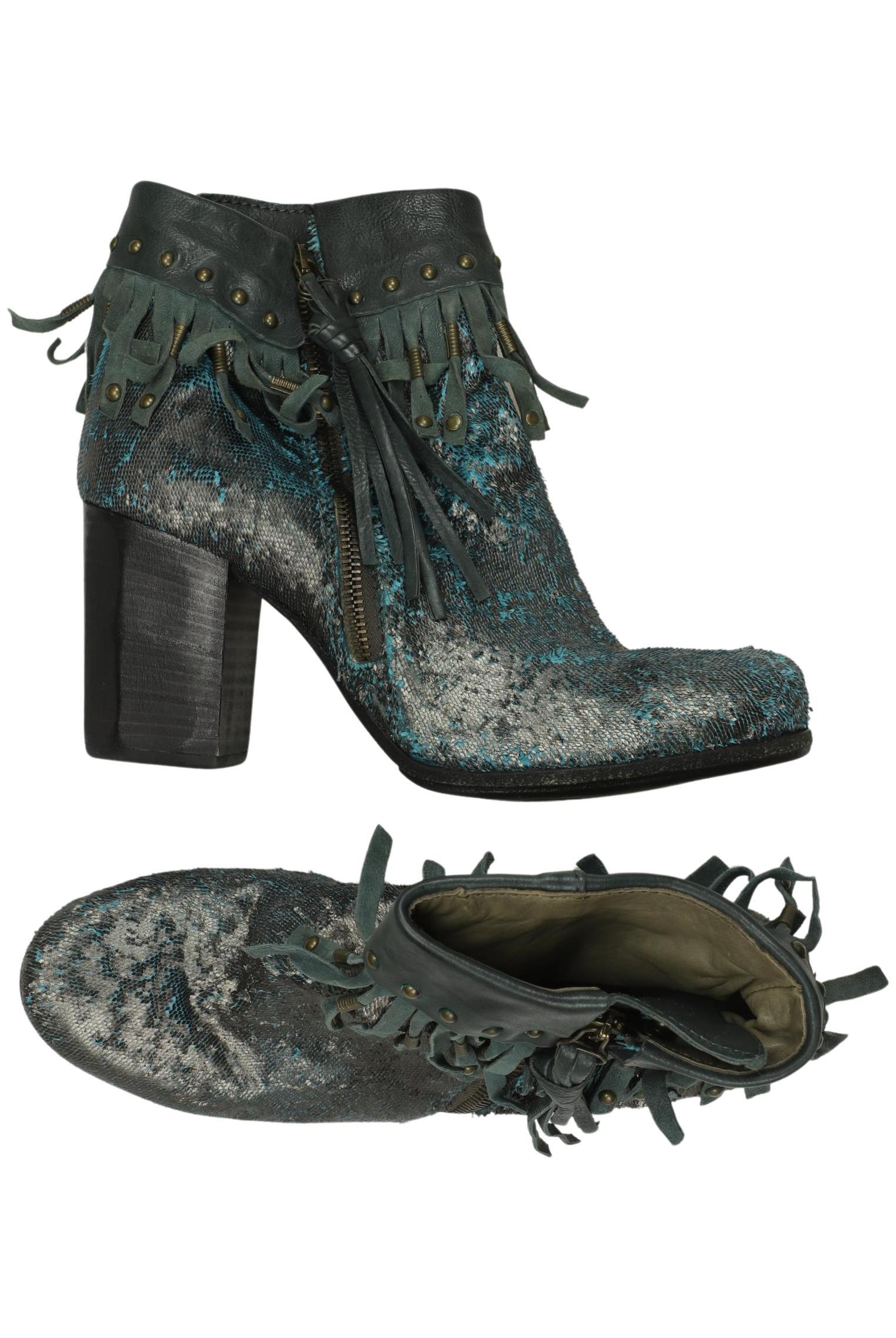 

A.s.98 Damen Stiefelette, grün, Gr. 41