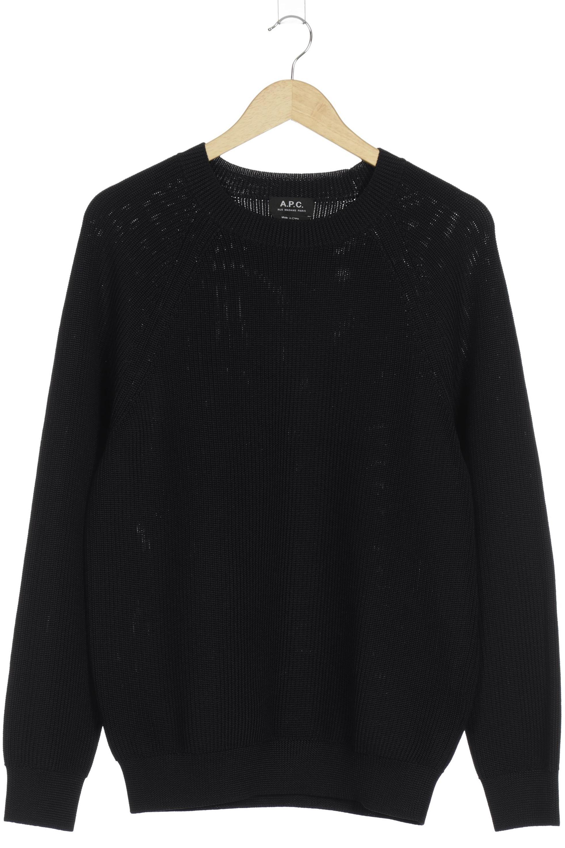 Thumbnail - A.p.c. Herren Pullover, schwarz, Gr.
