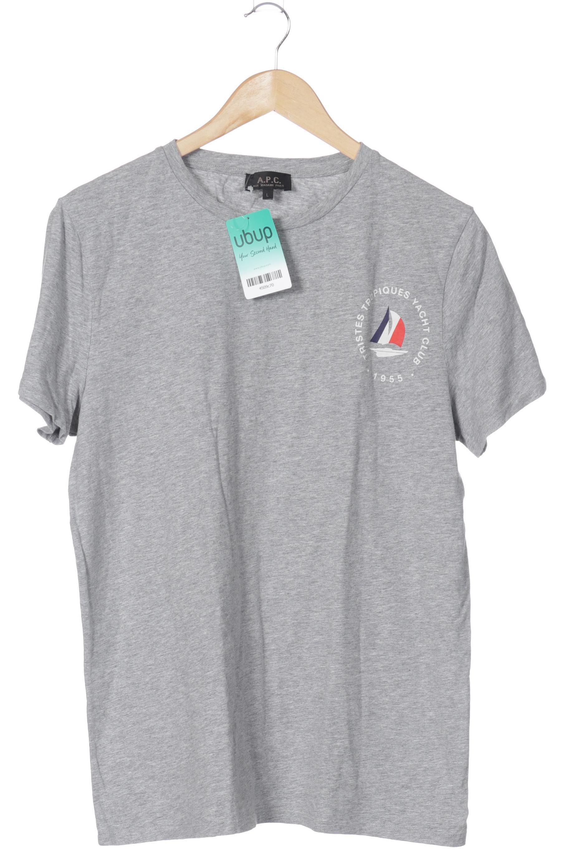 Thumbnail - A.p.c. Herren T-Shirt, grau, Gr.