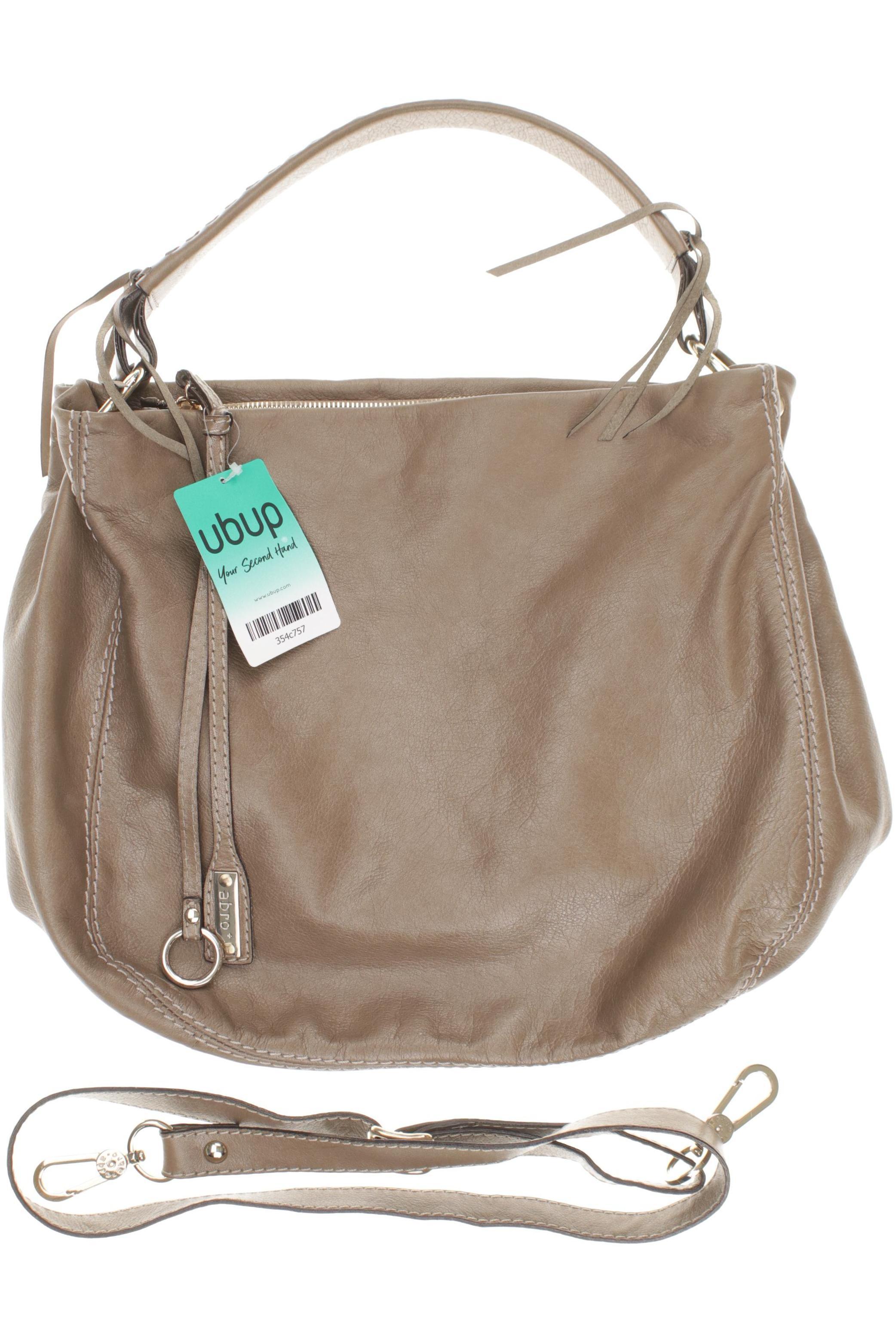 

Abro Damen Handtasche, beige, Gr.