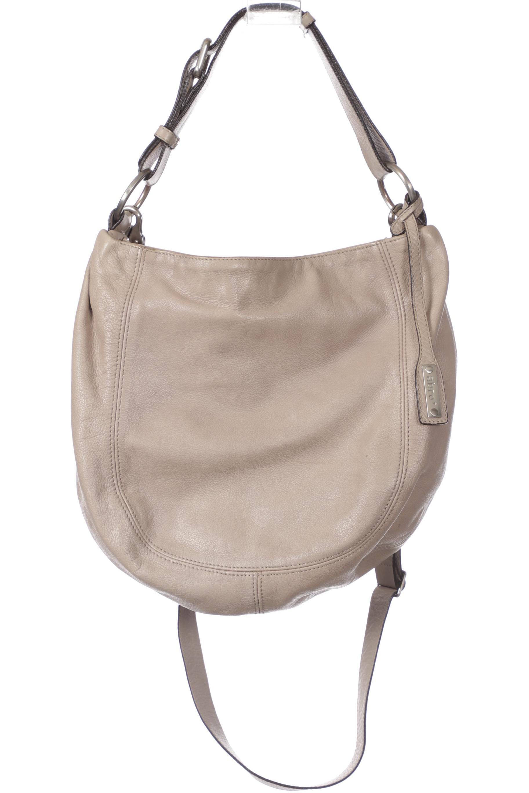 

Abro Damen Handtasche, beige, Gr.
