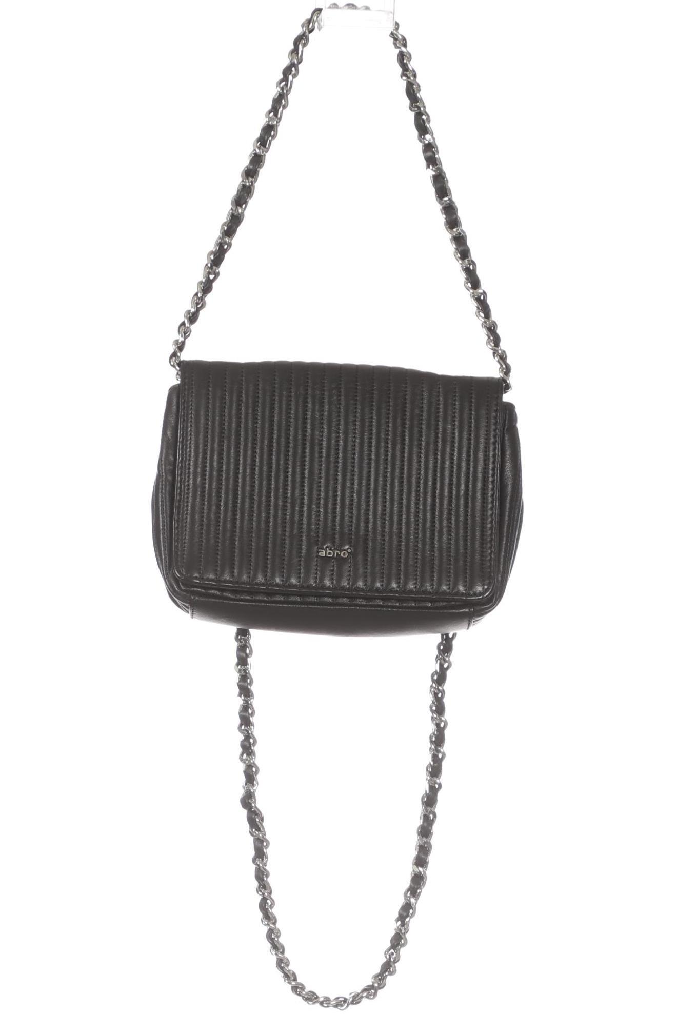 

Abro Damen Handtasche, schwarz, Gr.