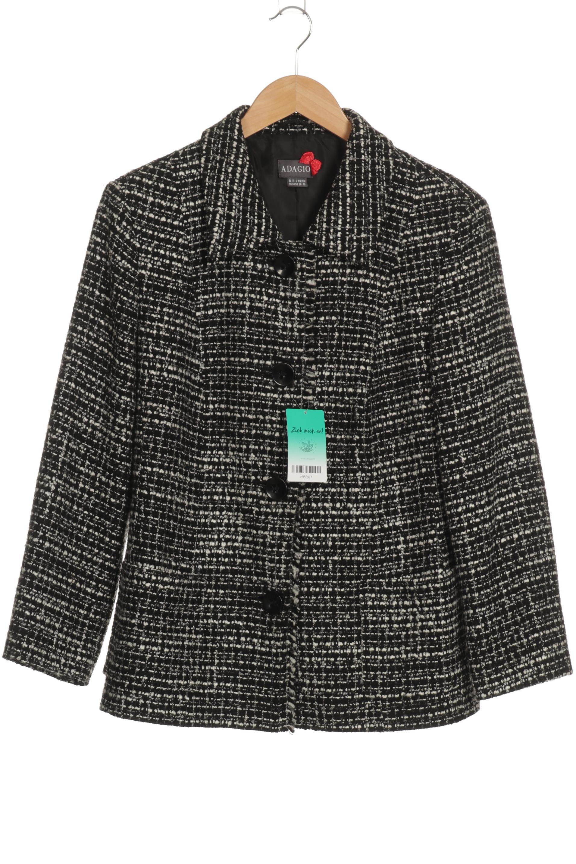 

Adagio Italia Damen Jacke, schwarz, Gr. 46