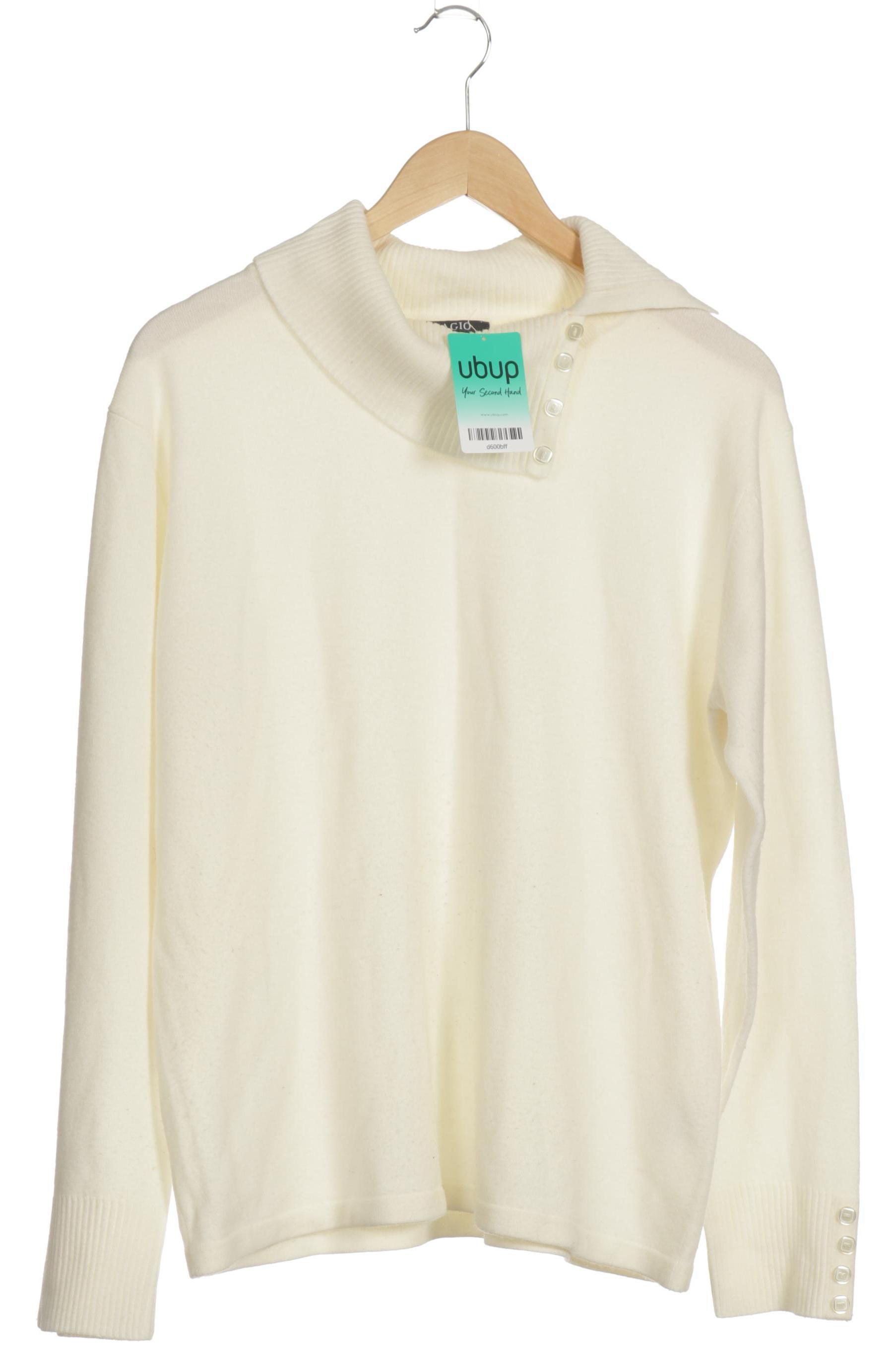 

Adagio Italia Damen Pullover, weiß, Gr. 48