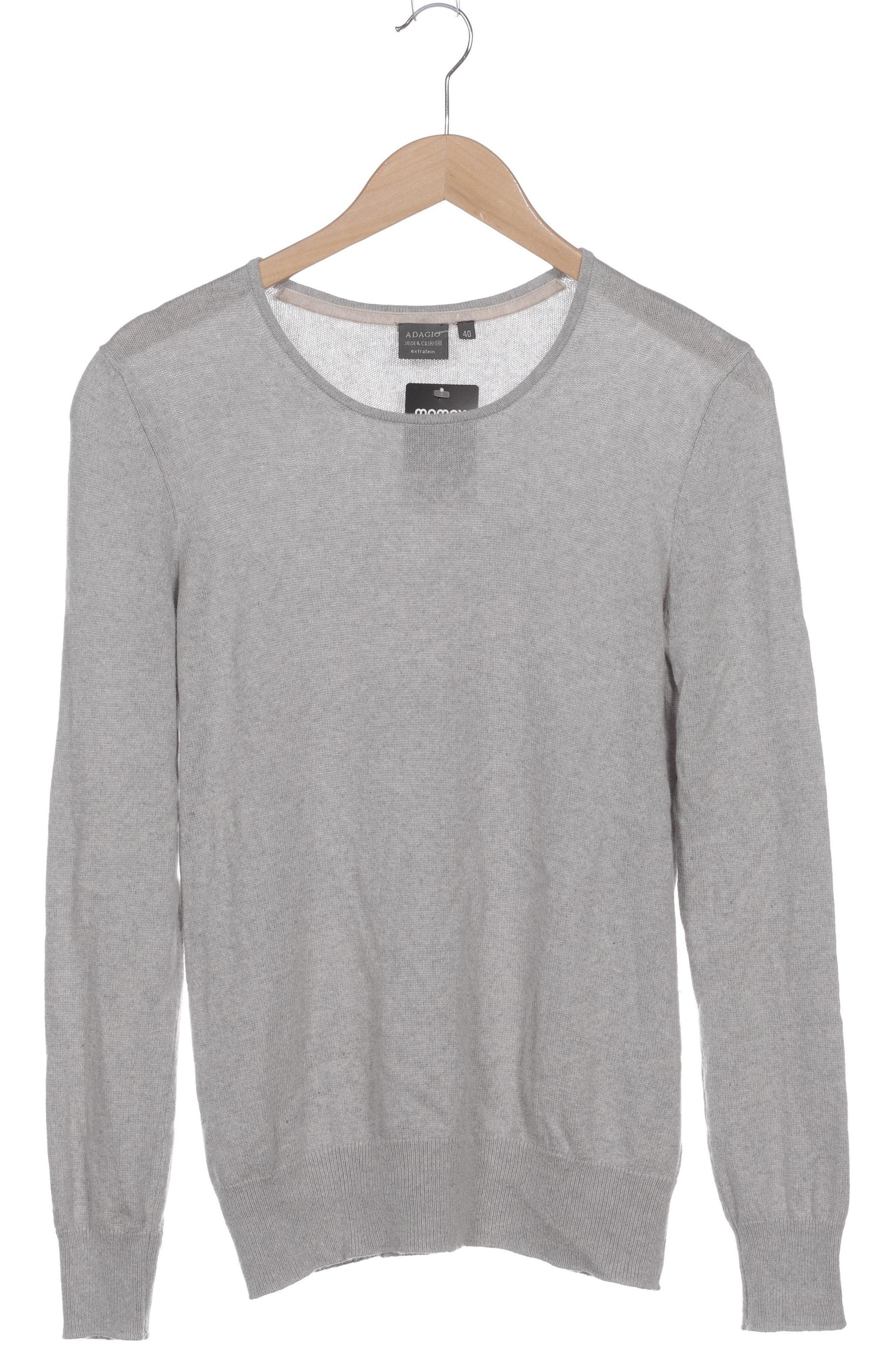 

Adagio Italia Damen Pullover, grau, Gr. 40