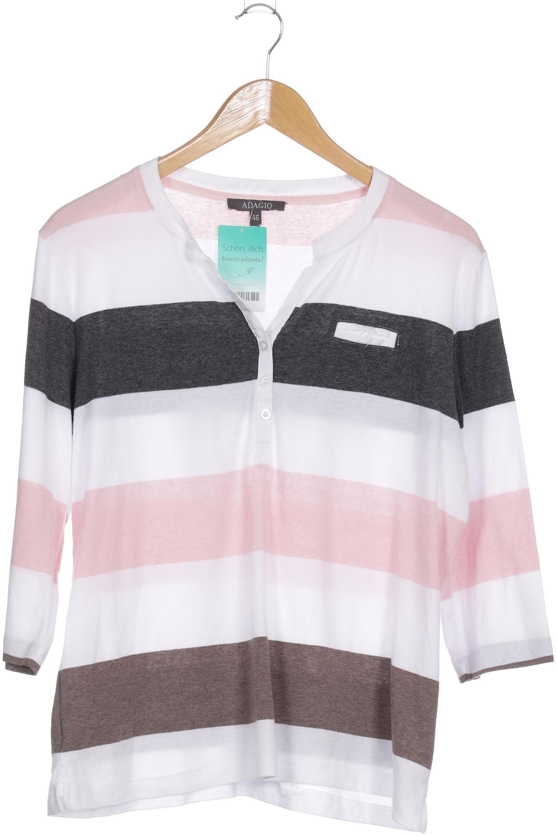 

Adagio Italia Damen Langarmshirt, pink, Gr. 46