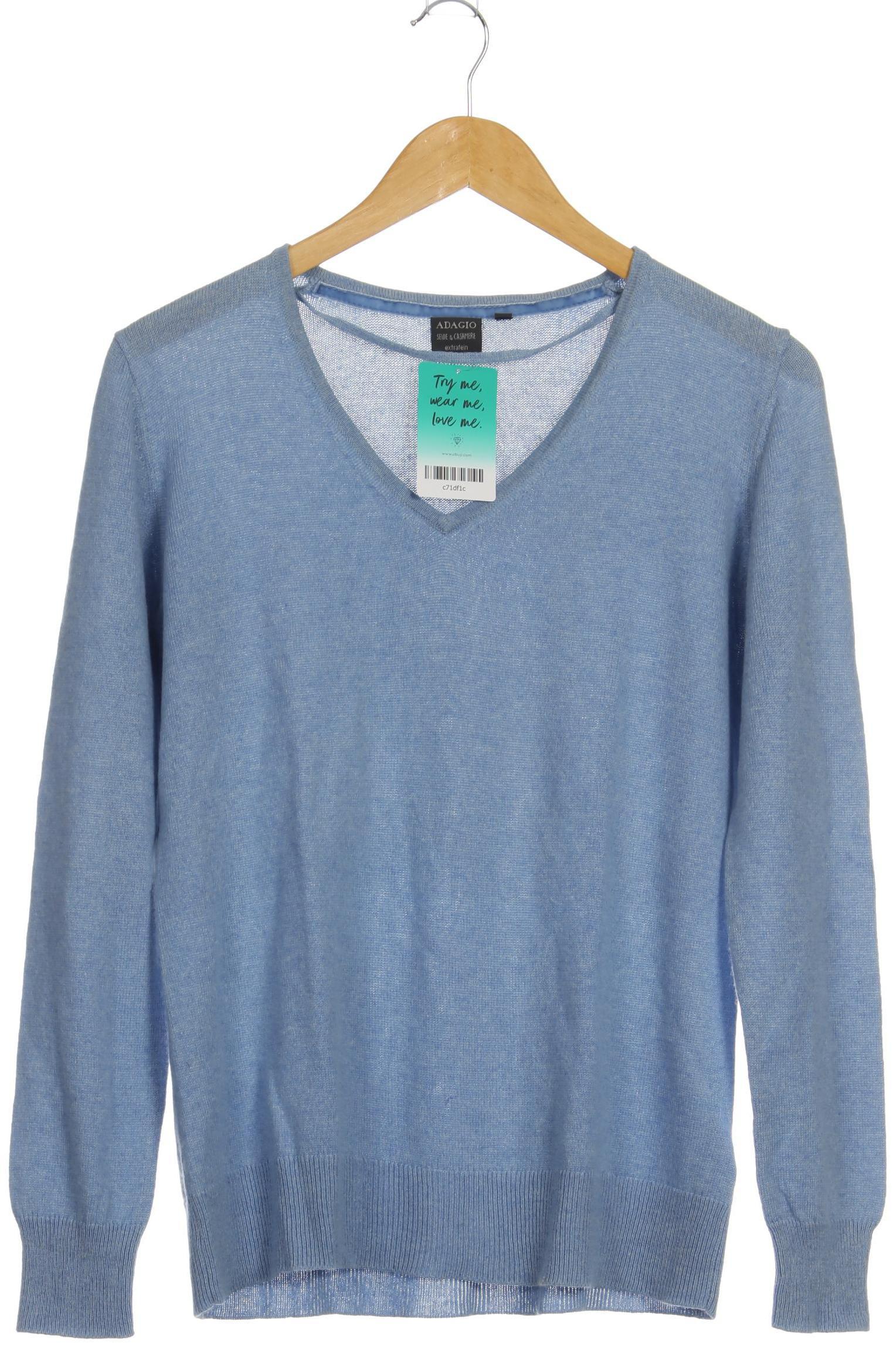 

Adagio Italia Damen Pullover, blau, Gr. 44