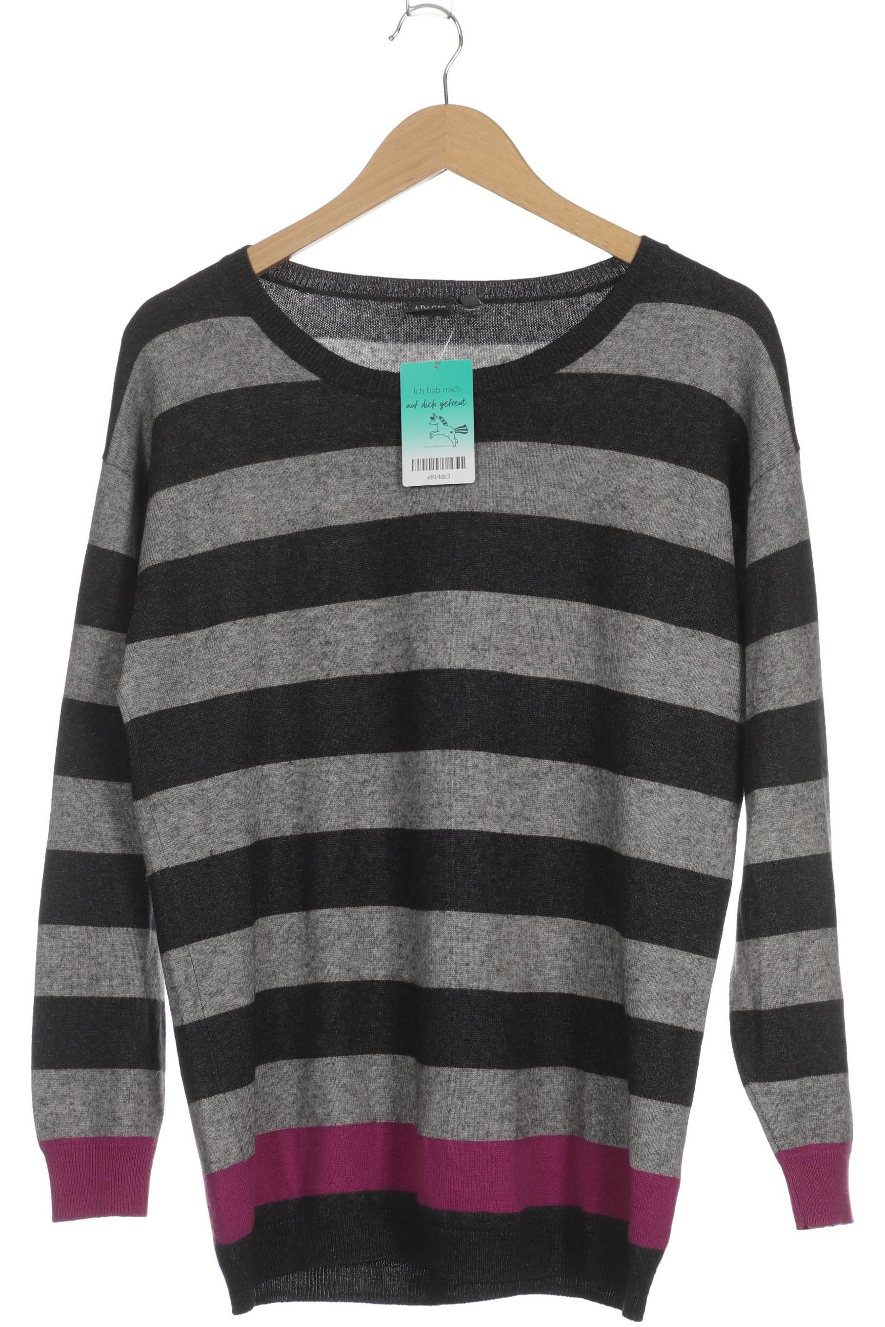 

Adagio Italia Damen Pullover, grau, Gr. 42