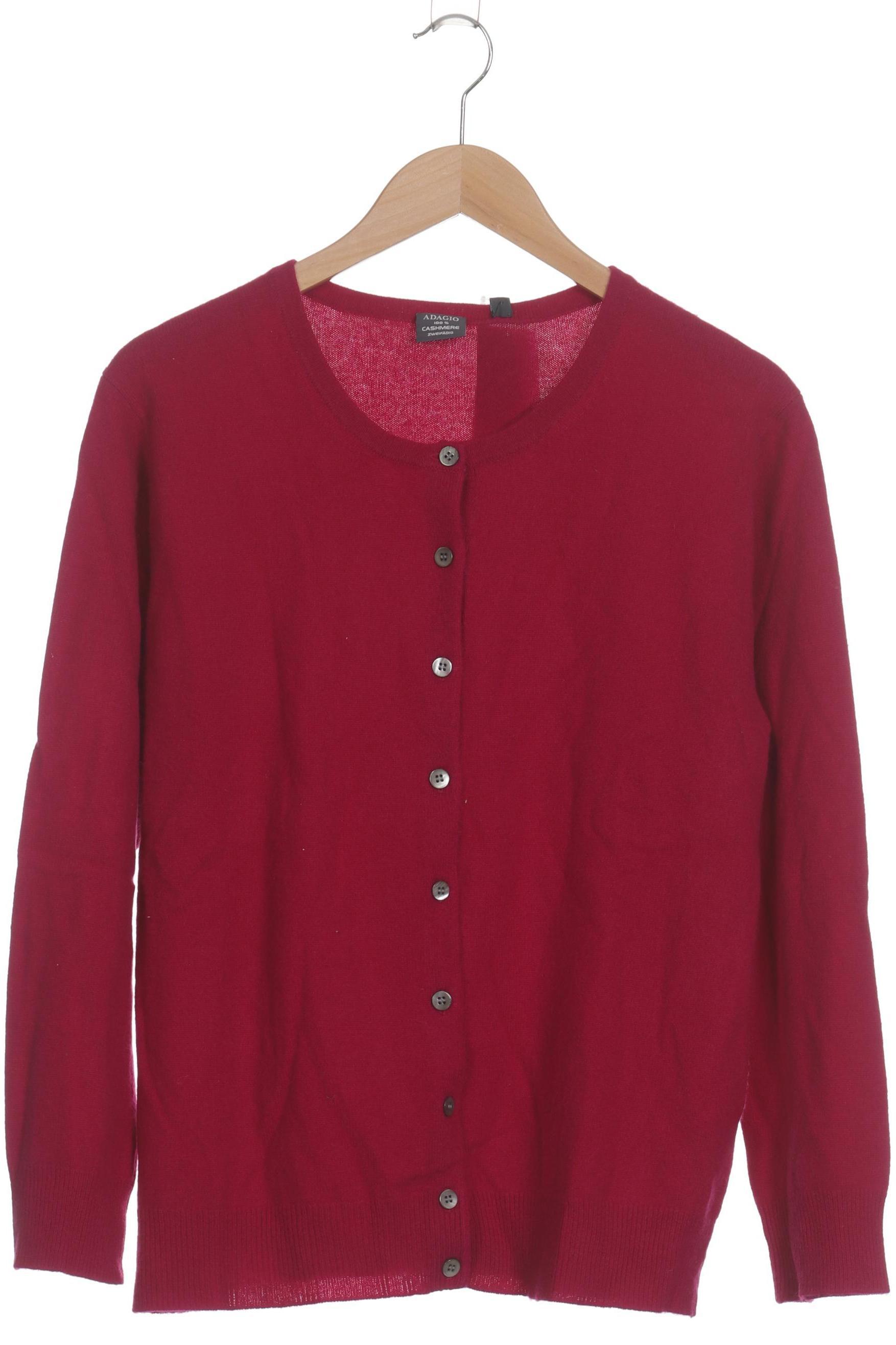 

Adagio Italia Damen Strickjacke, pink, Gr. 44