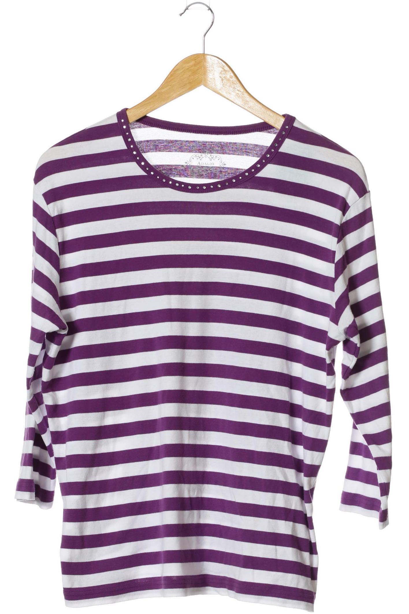 

Adagio Italia Damen Langarmshirt, lila, Gr. 46