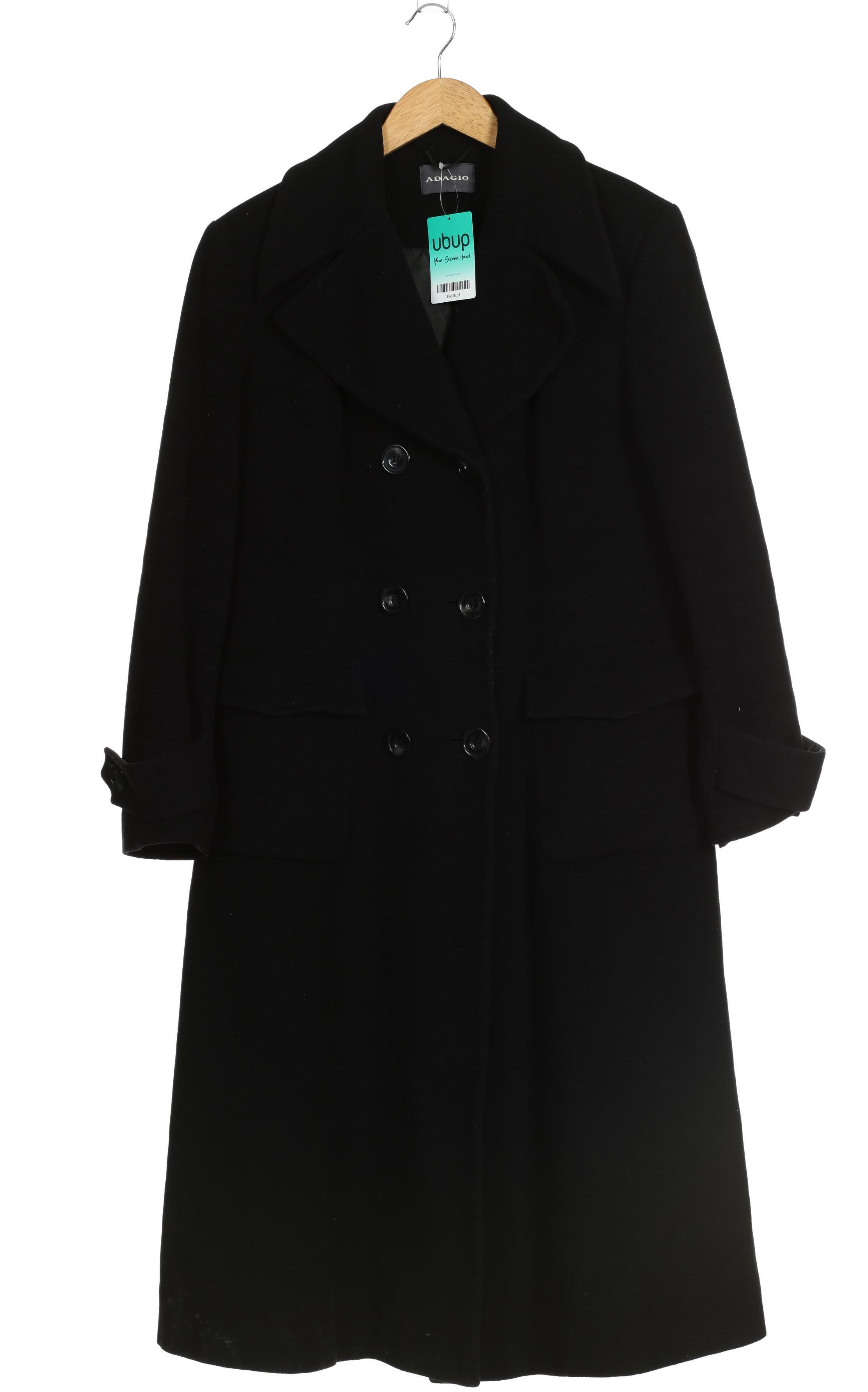 

Adagio Italia Damen Mantel, schwarz, Gr. 42