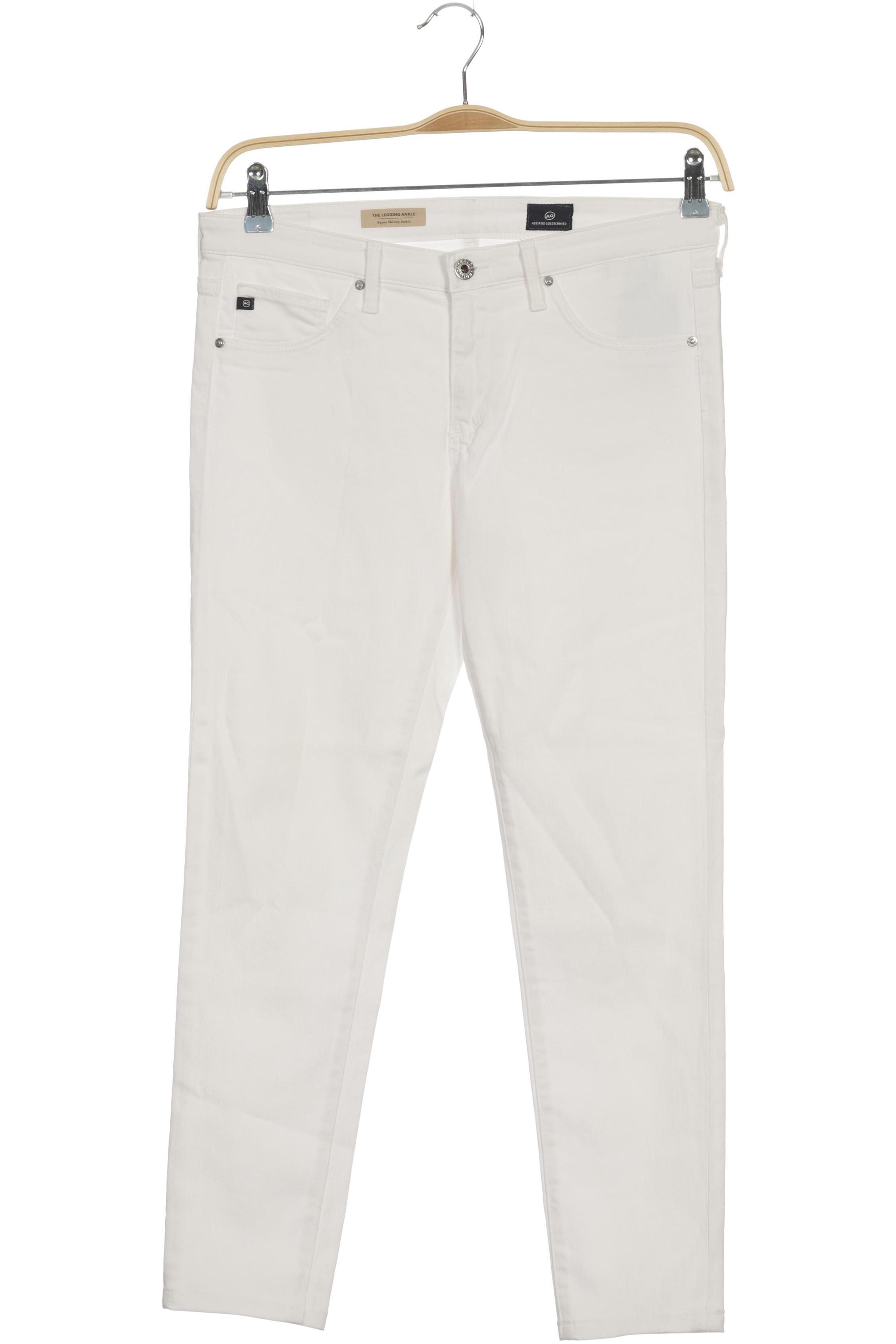 

AG Adriano Goldschmied Damen Jeans, weiß, Gr. 29
