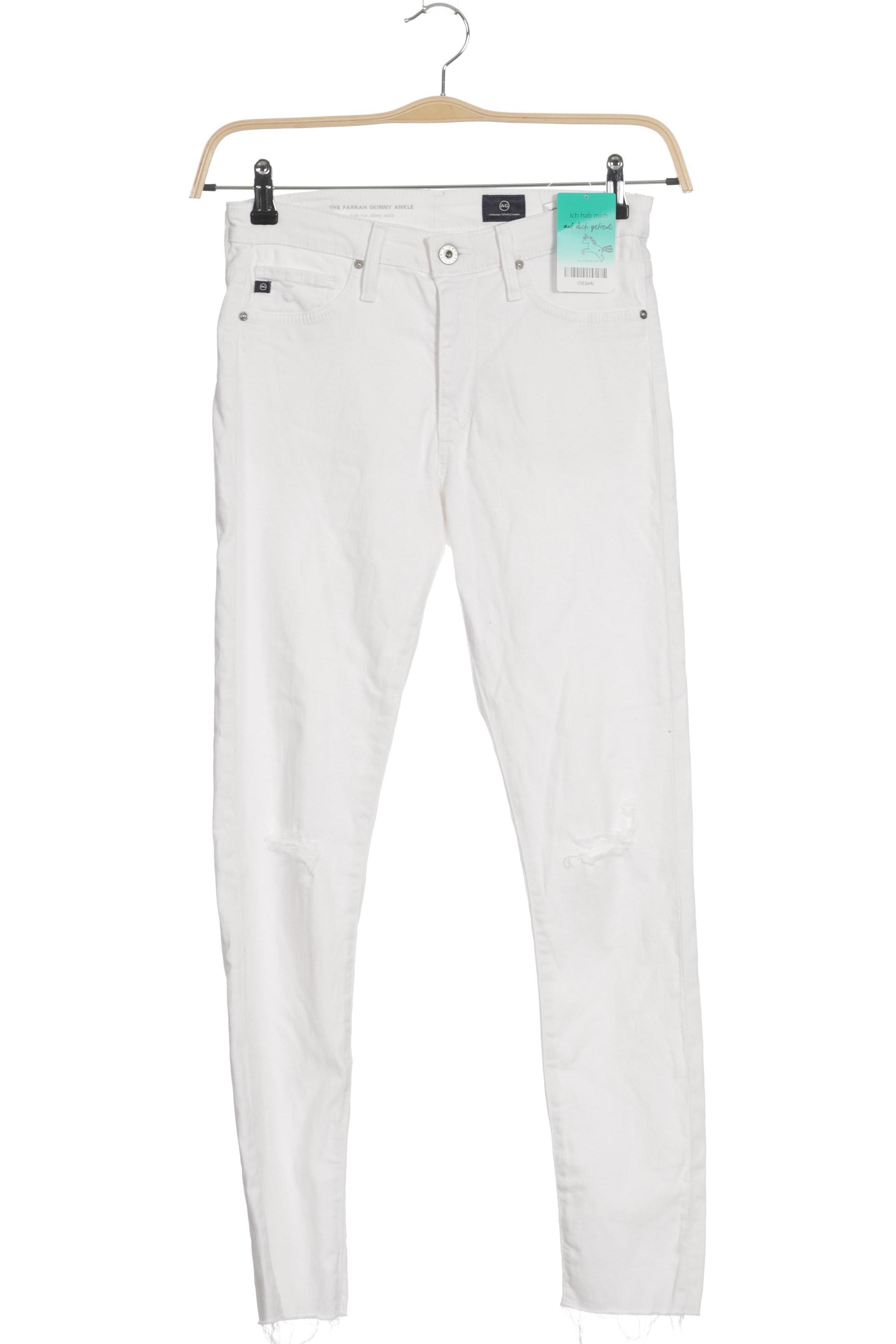 

AG Adriano Goldschmied Damen Jeans, weiß, Gr. 26