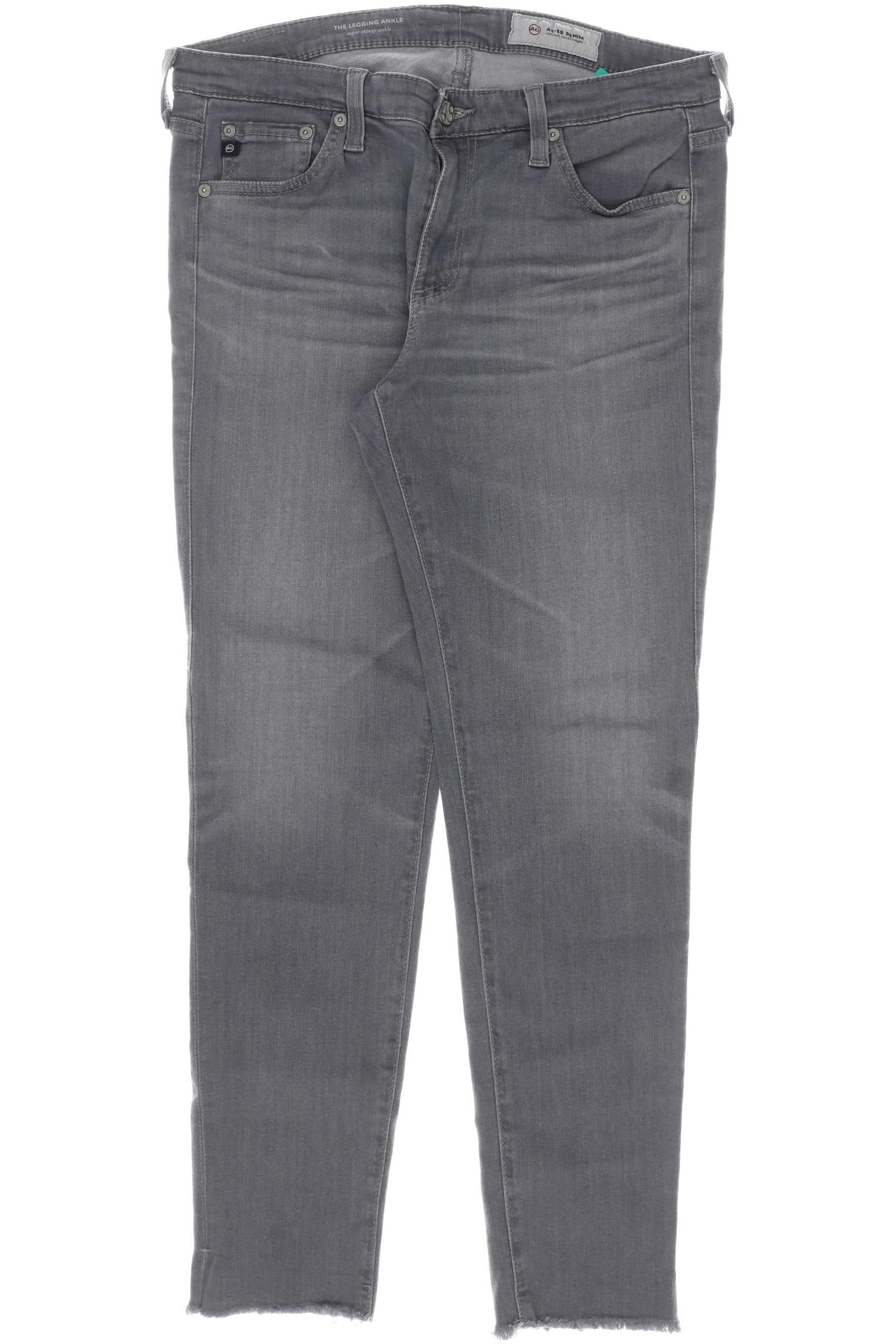 

AG Adriano Goldschmied Damen Jeans, grau, Gr. 30