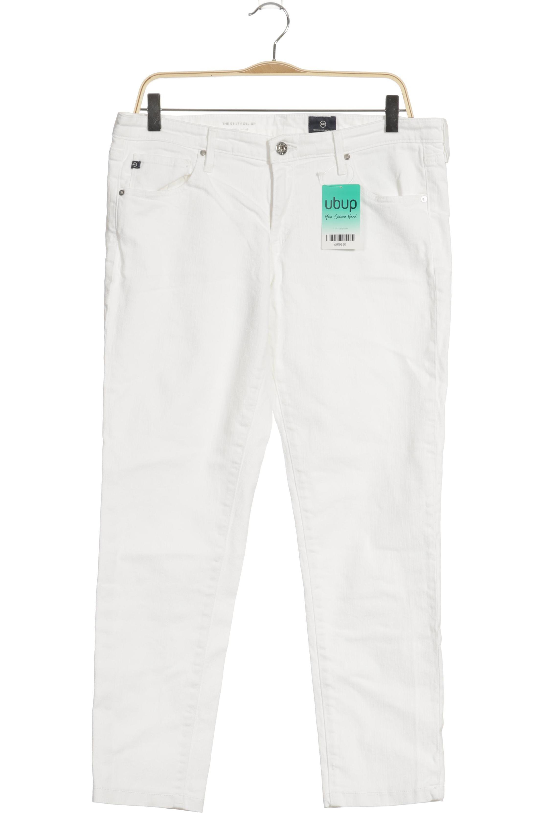 

AG Adriano Goldschmied Damen Jeans, weiß, Gr. 34