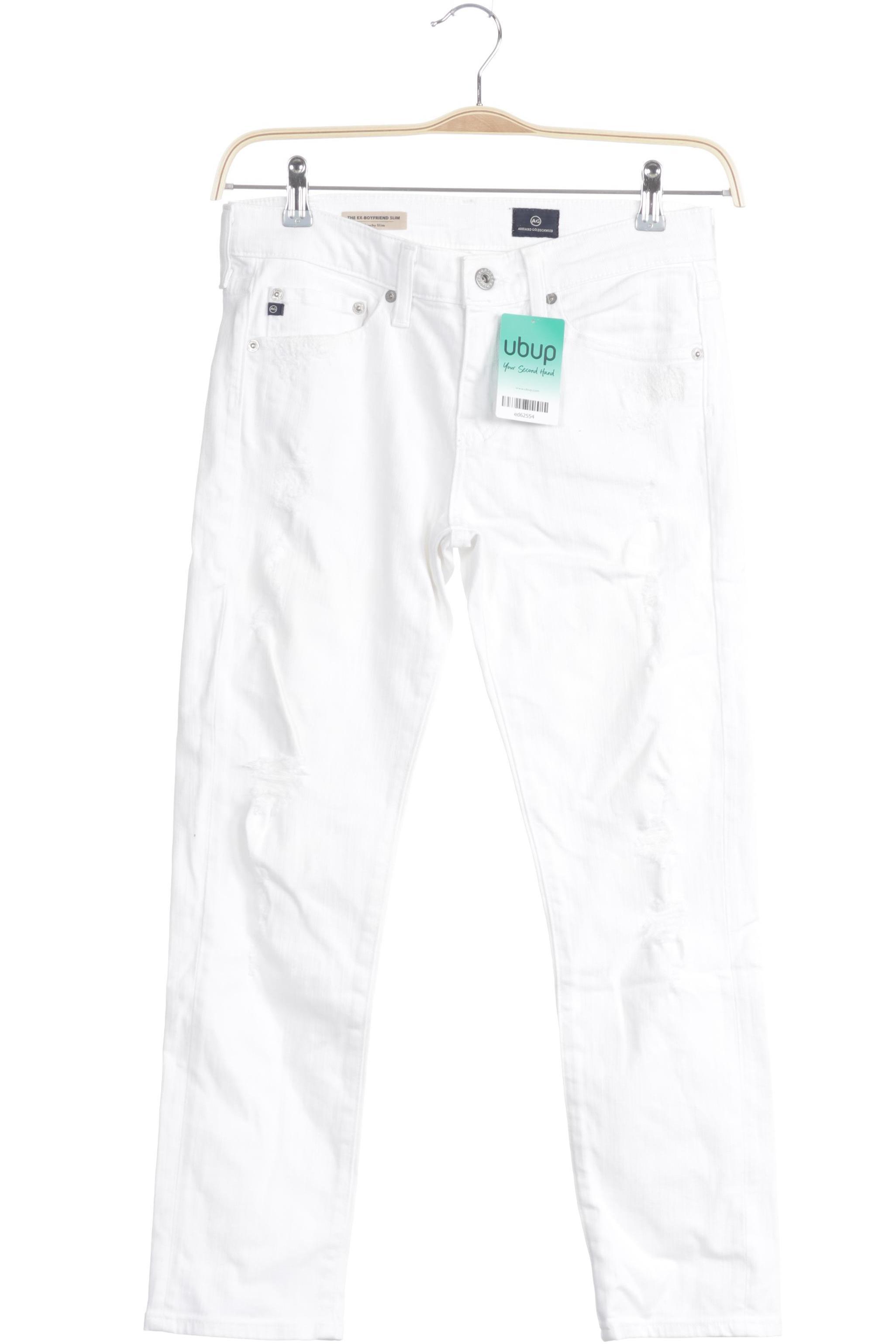 

AG Adriano Goldschmied Damen Jeans, weiß, Gr. 25