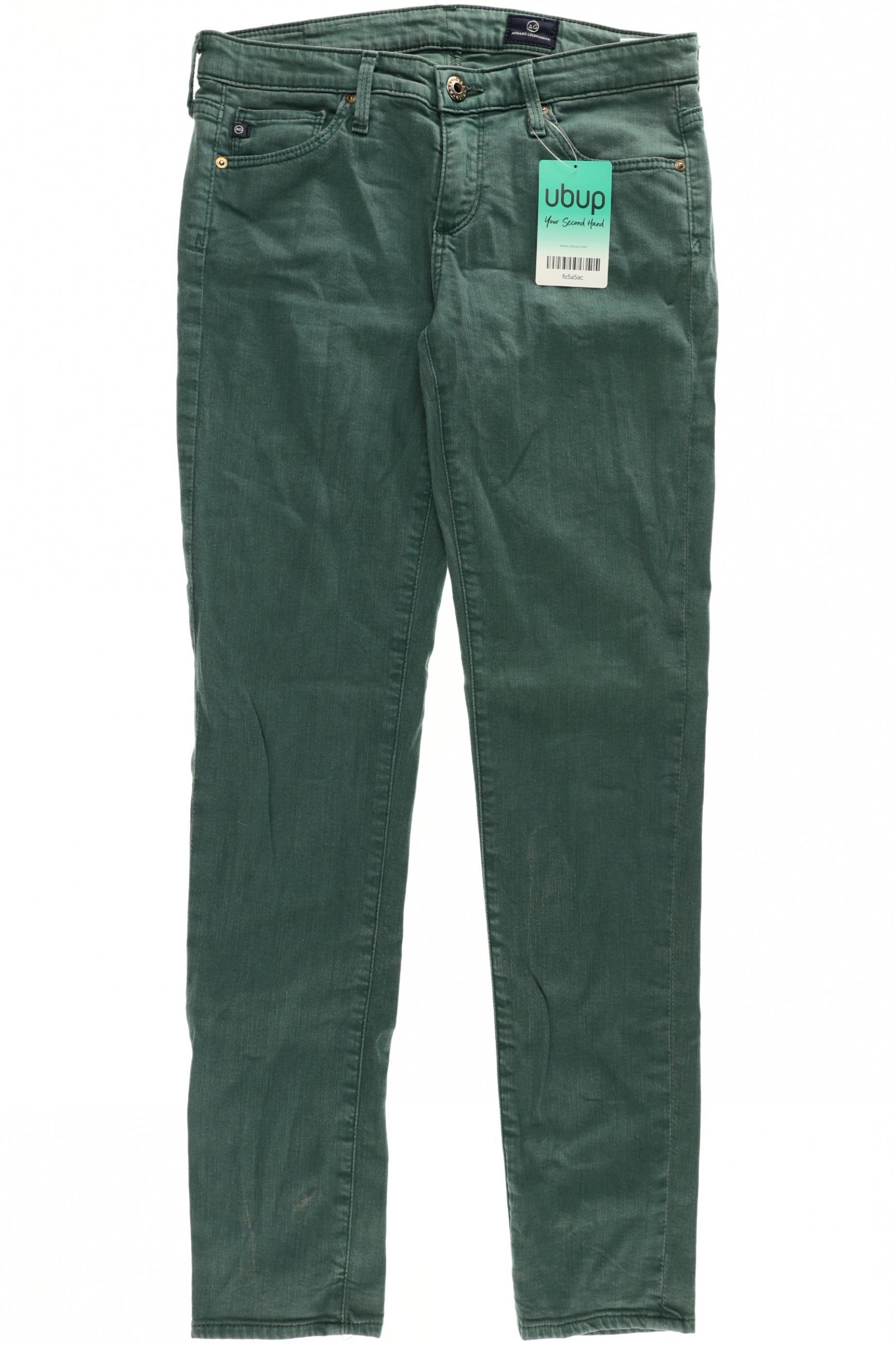 

AG Adriano Goldschmied Damen Jeans, grün, Gr. 25