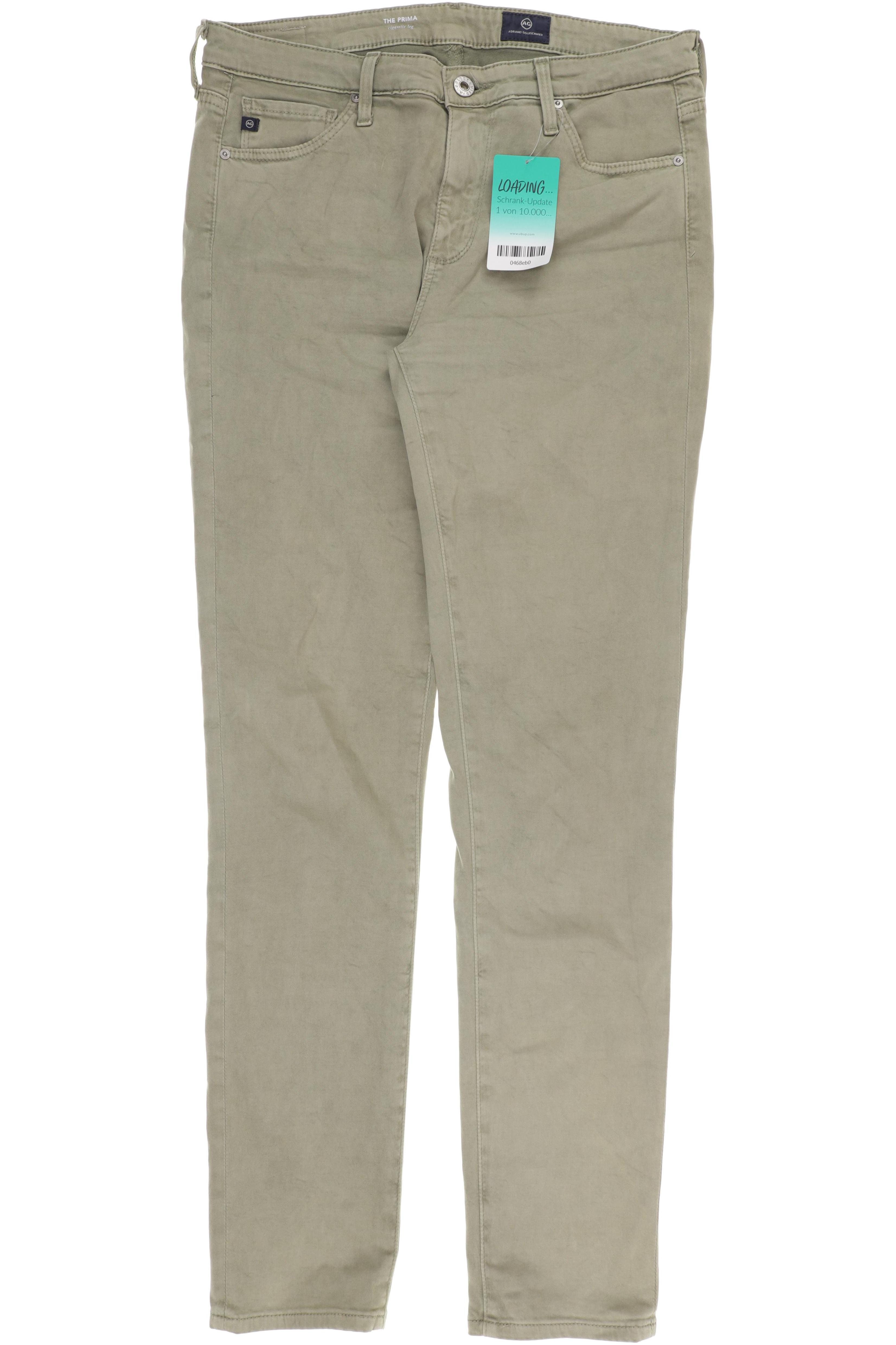 

AG Adriano Goldschmied Damen Stoffhose, grün, Gr. 28