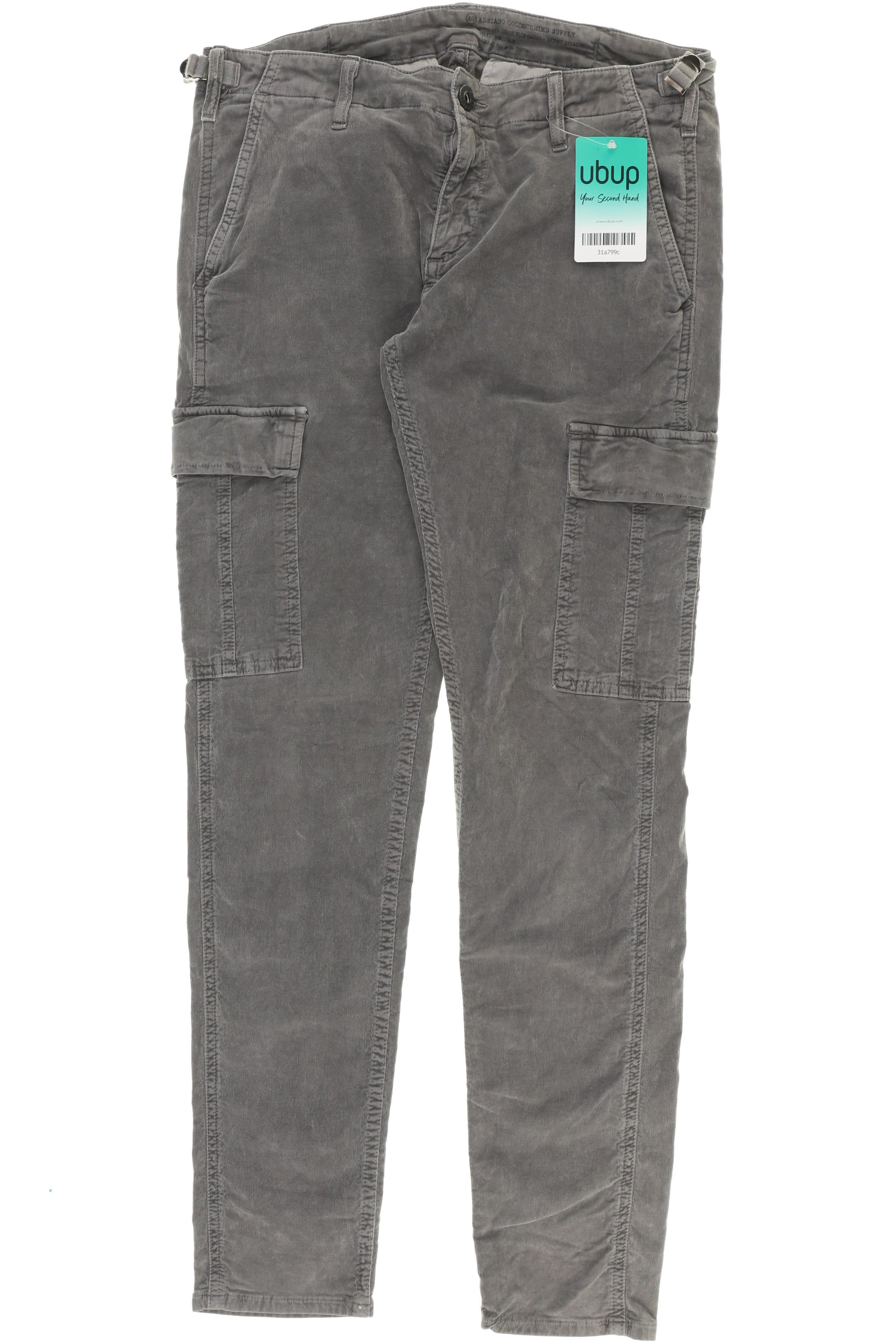 

AG Adriano Goldschmied Damen Stoffhose, grau, Gr. 27