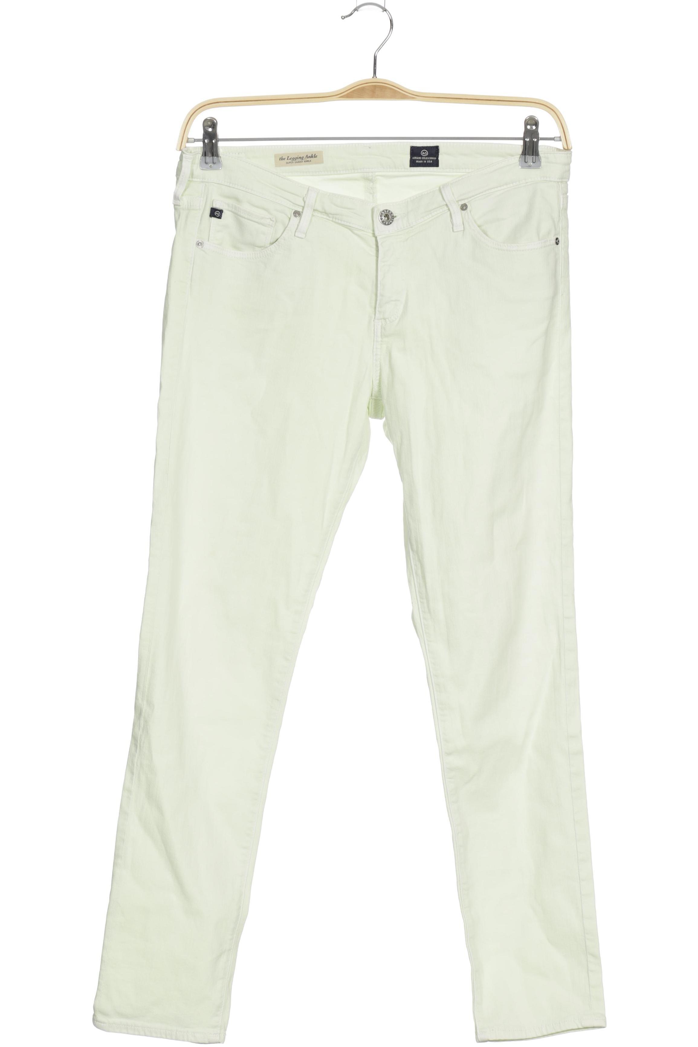 

AG Adriano Goldschmied Damen Jeans, grün, Gr. 33