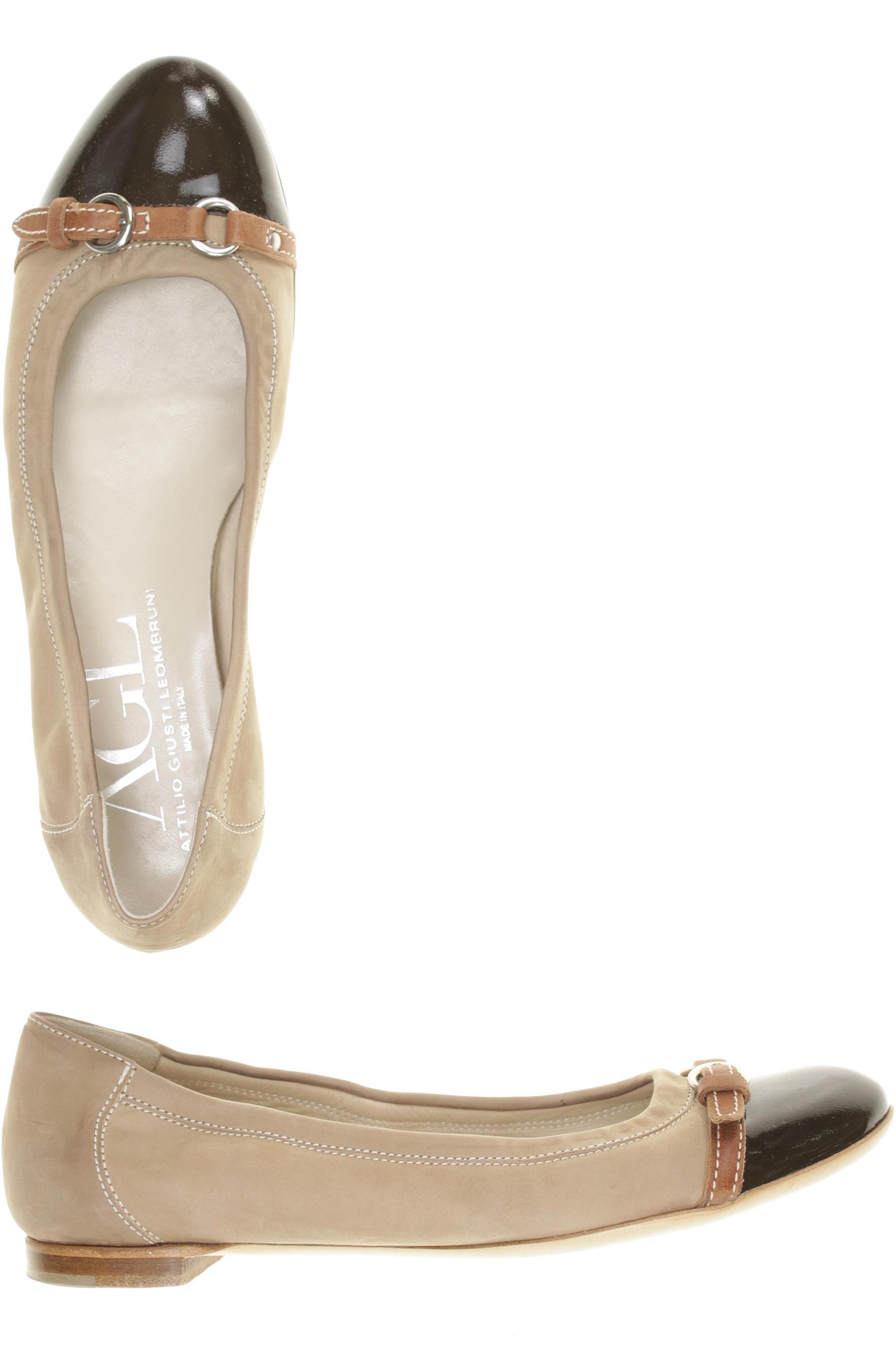 

AGL Attilio Giusti Leombruni Damen Ballerinas, braun, Gr. 39