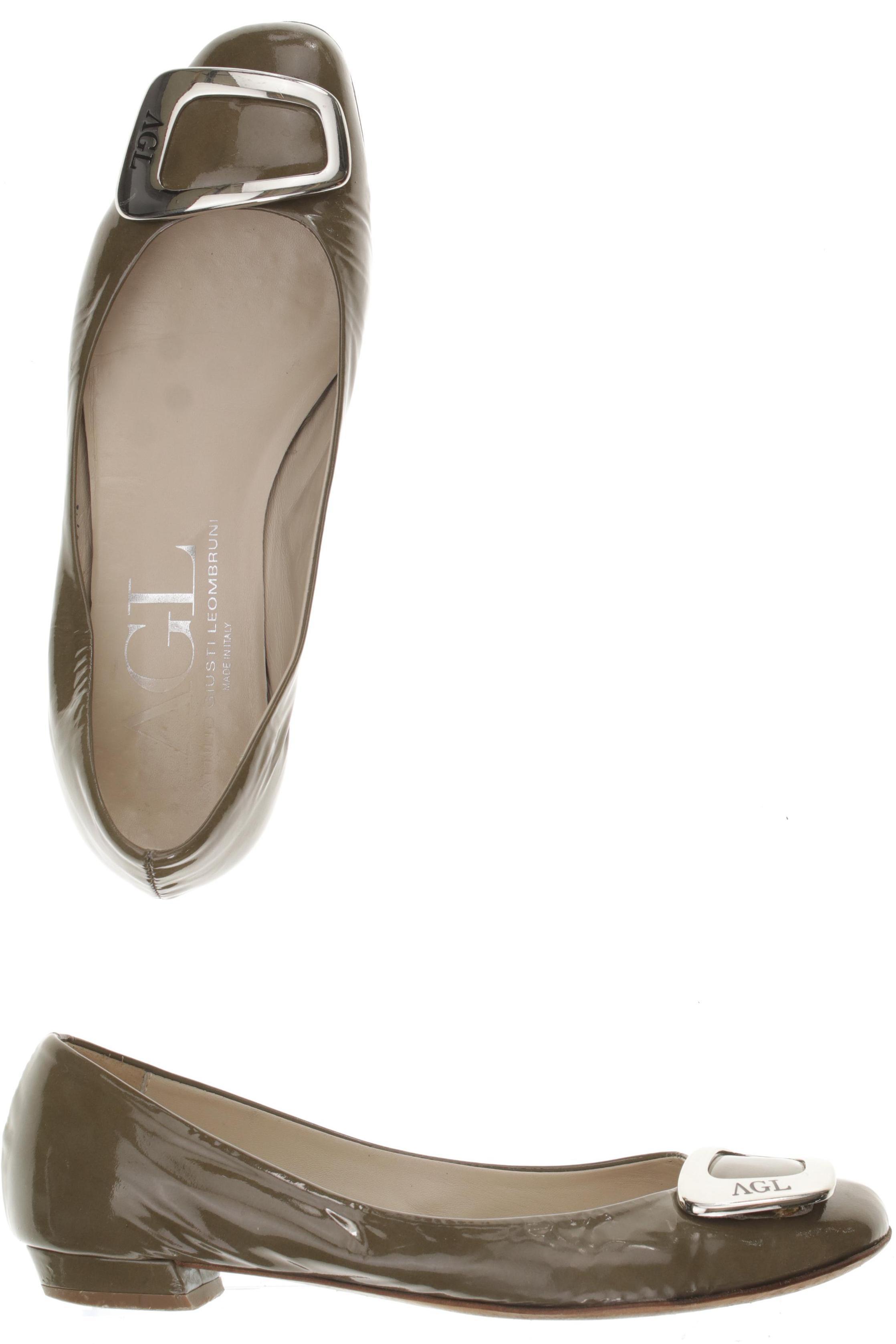 

AGL Attilio Giusti Leombruni Damen Ballerinas, grün, Gr. 37.5