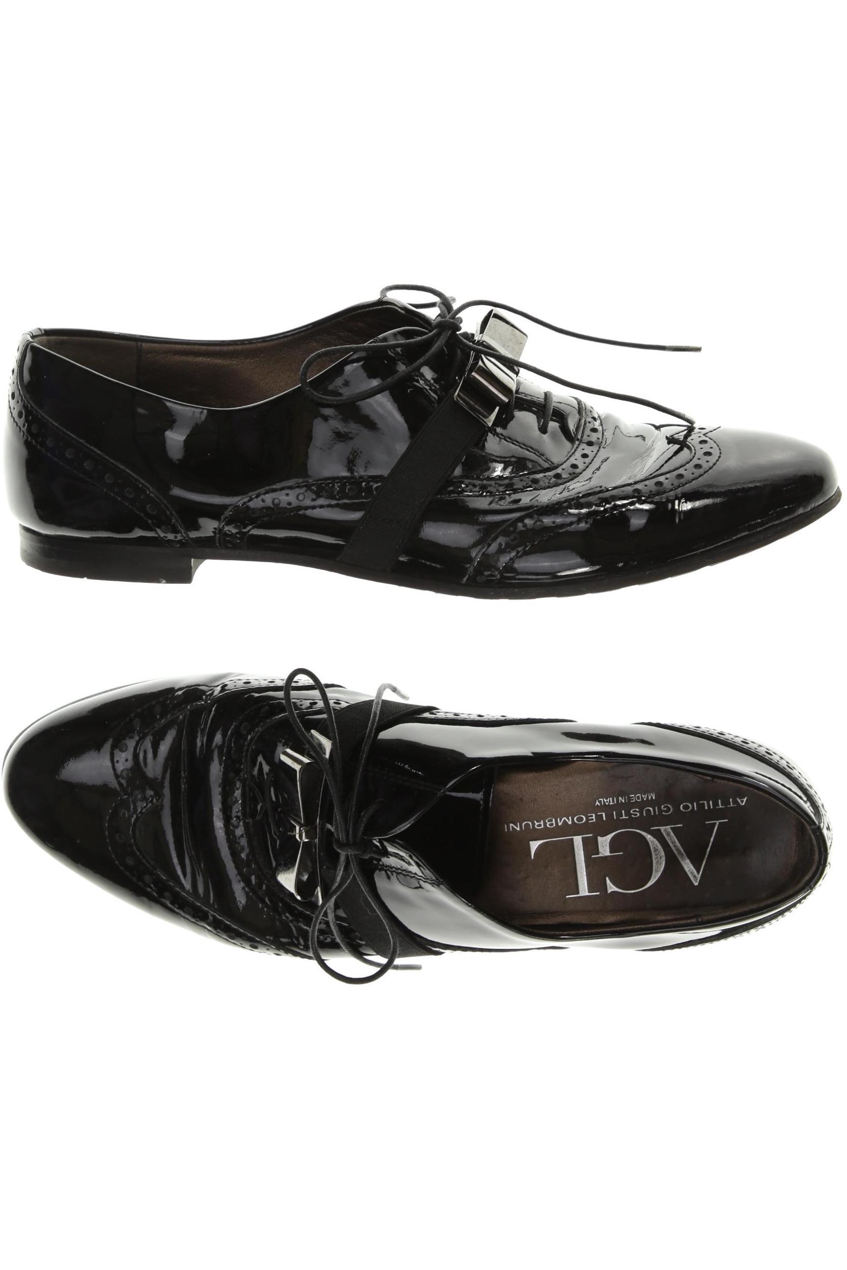 

AGL Attilio Giusti Leombruni Damen Halbschuh, schwarz, Gr. 39.5