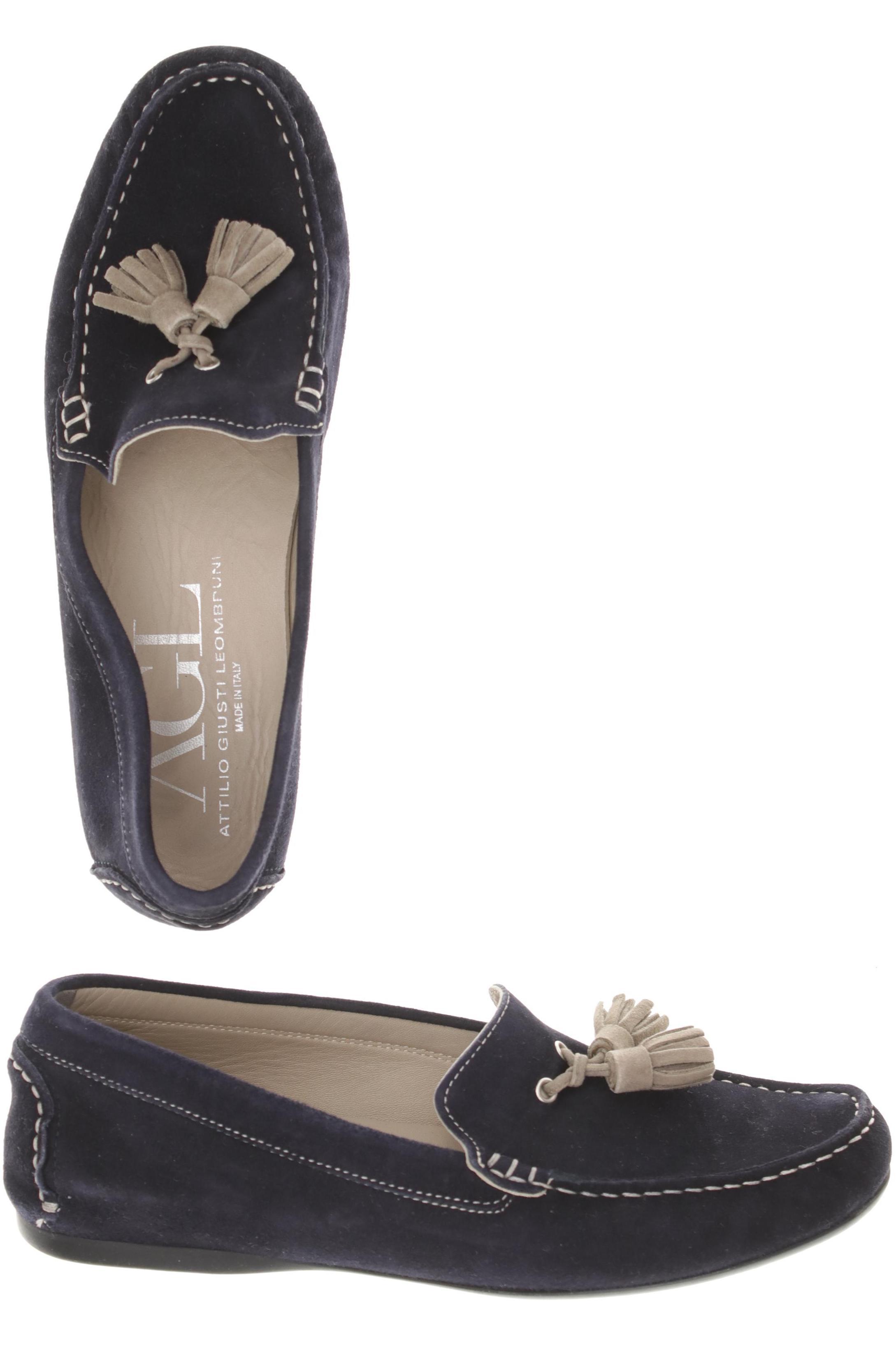 

AGL Attilio Giusti Leombruni Damen Halbschuh, blau, Gr. 38