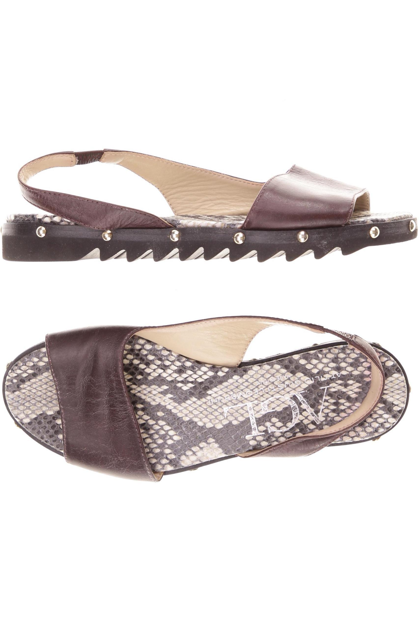 

AGL Attilio Giusti Leombruni Damen Sandale, braun, Gr. 36