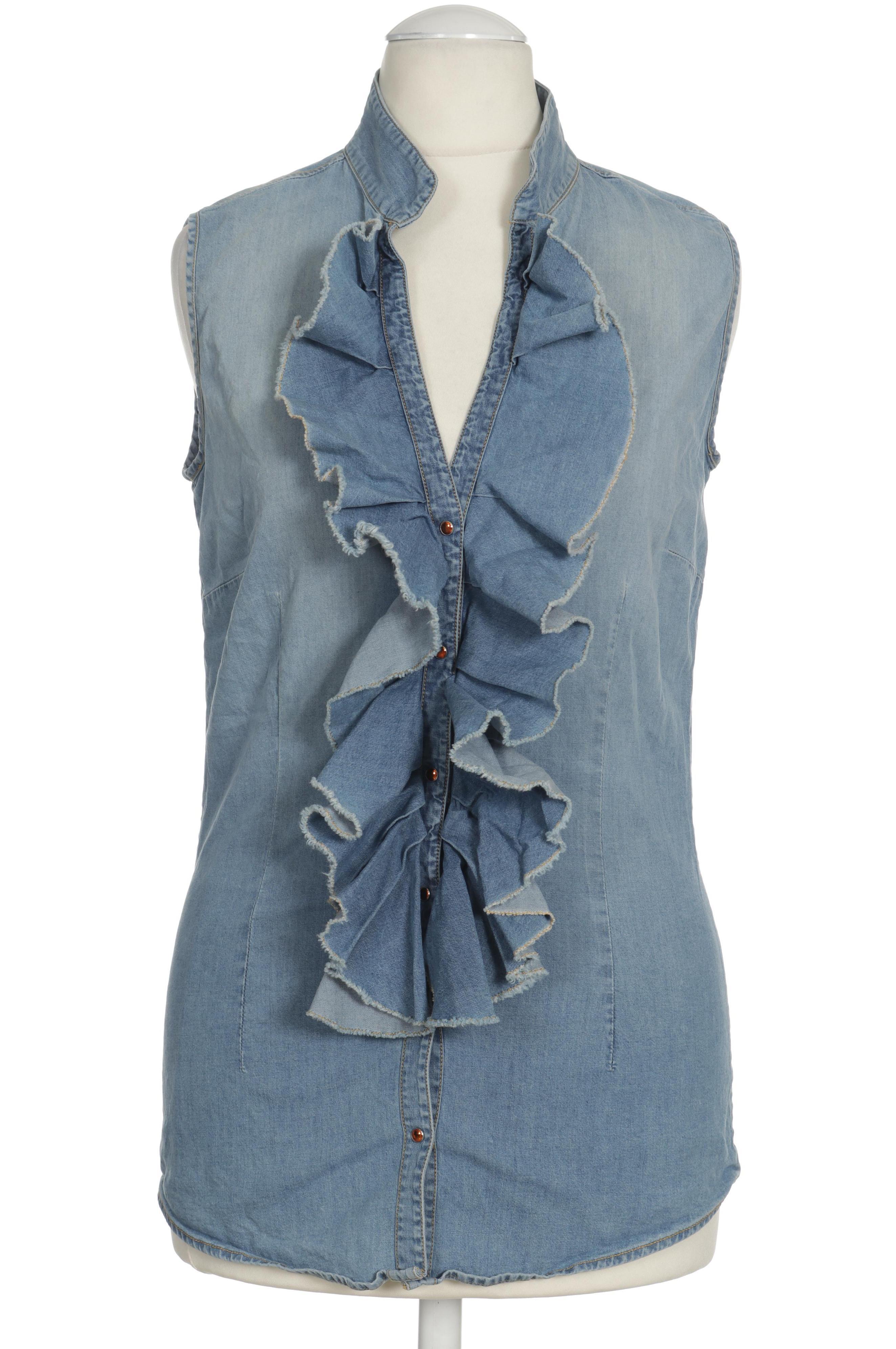 

Aglini Damen Bluse, blau, Gr. 40