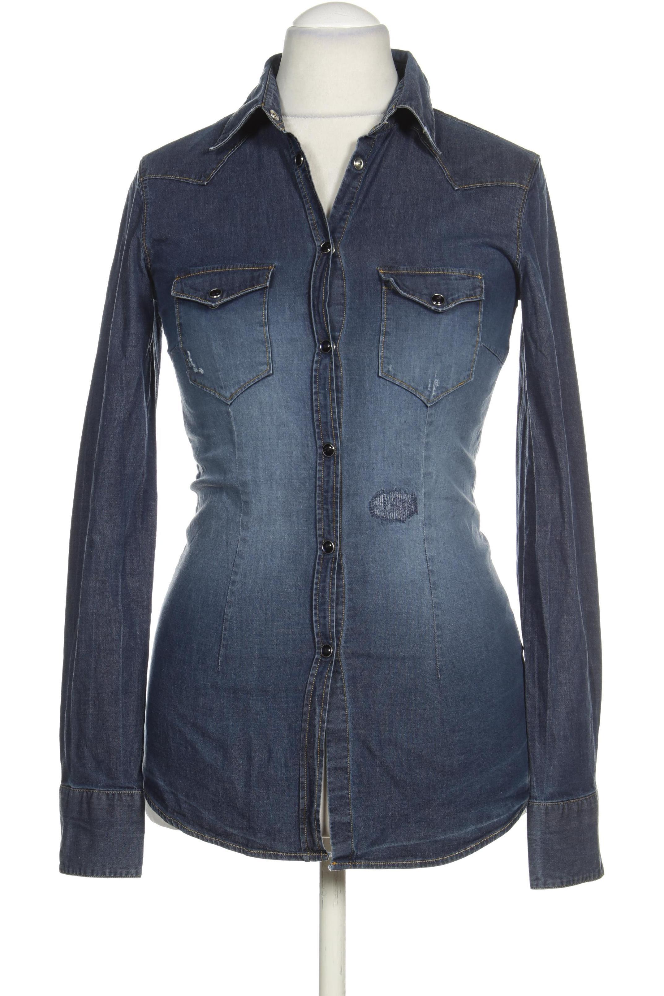 

Aglini Damen Bluse, blau, Gr. 42