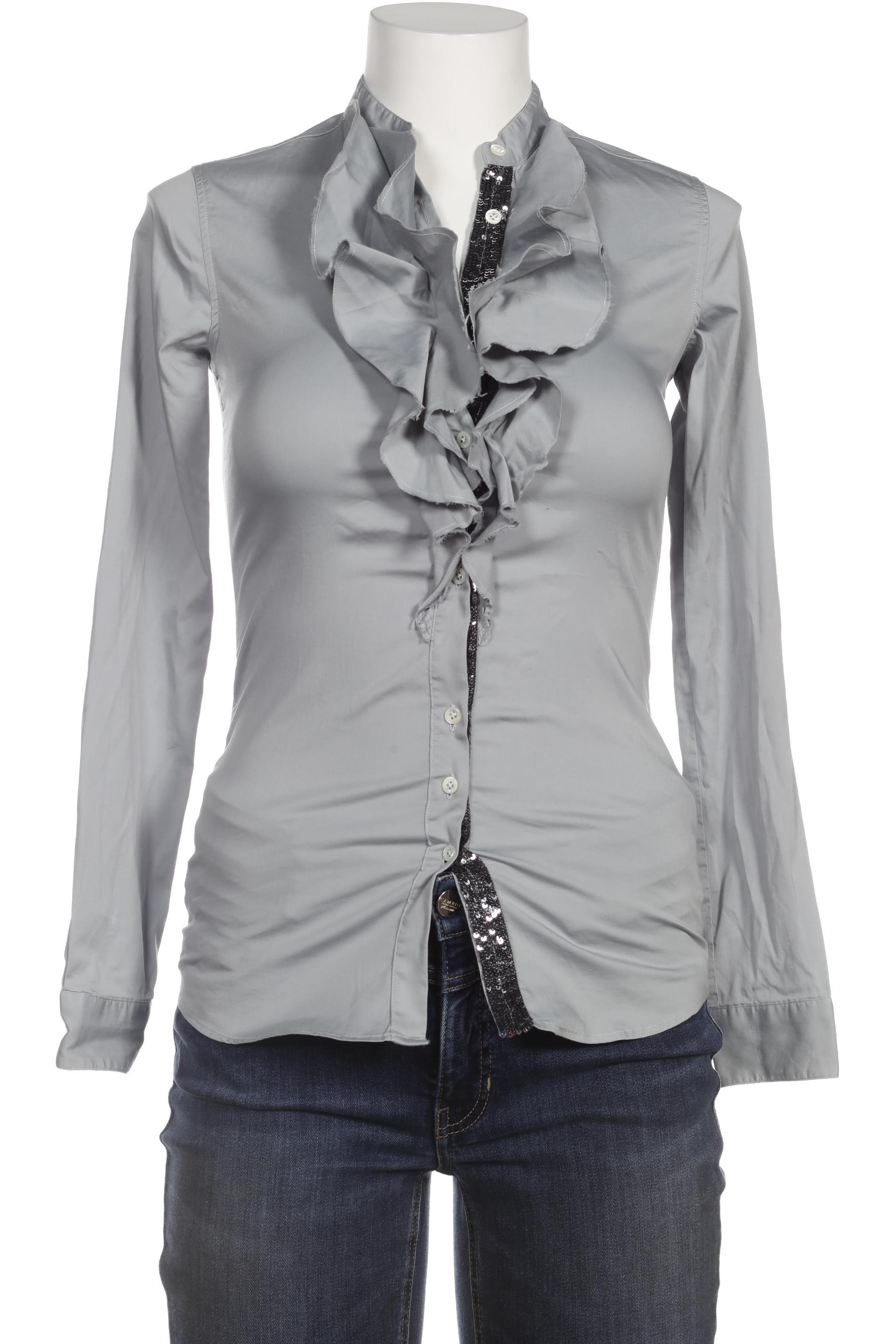 

Aglini Damen Bluse, blau, Gr. 38