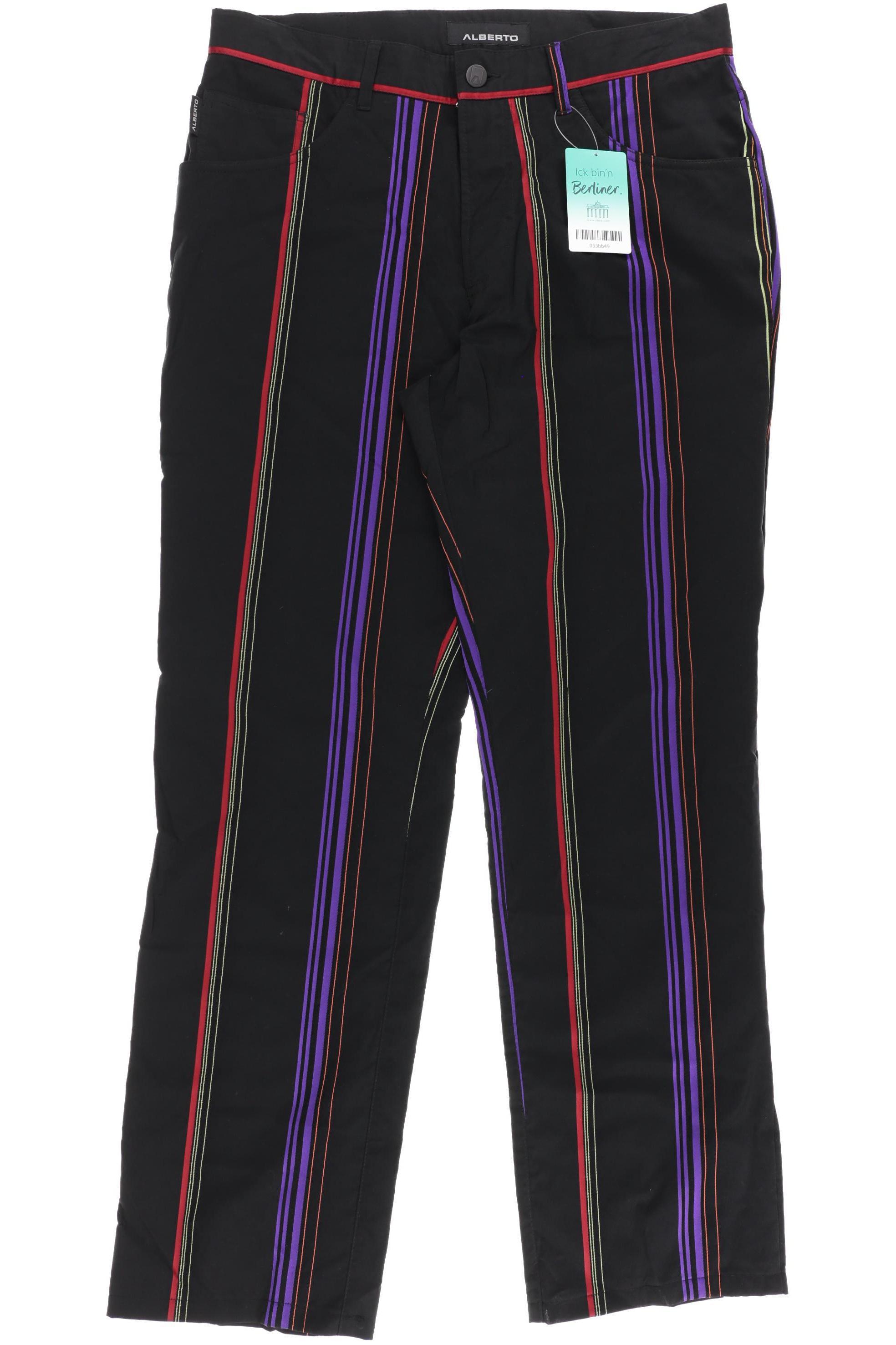 

Alberto Damen Stoffhose, schwarz, Gr. 48