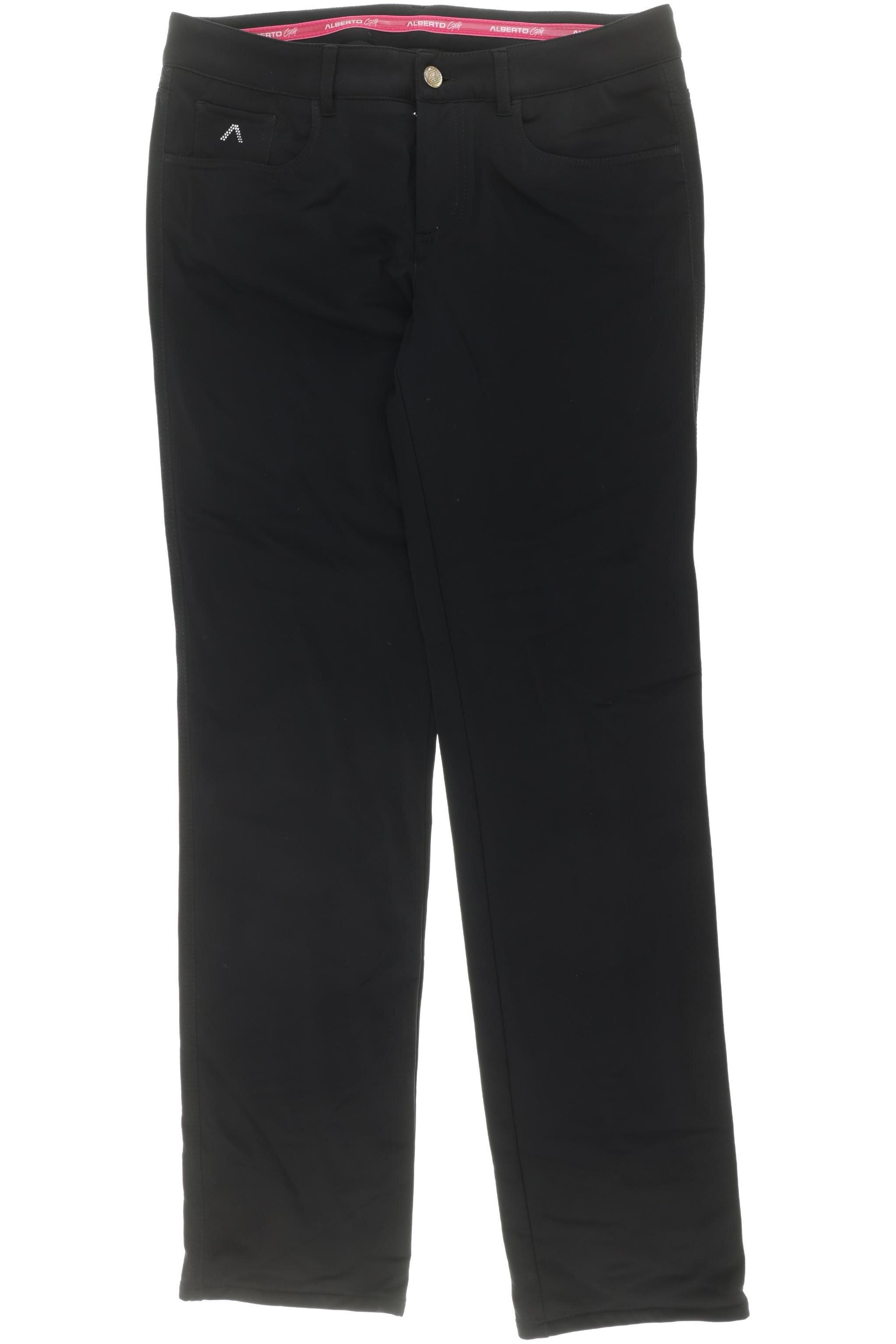 Thumbnail - Alberto Damen Stoffhose, schwarz, Gr. 40